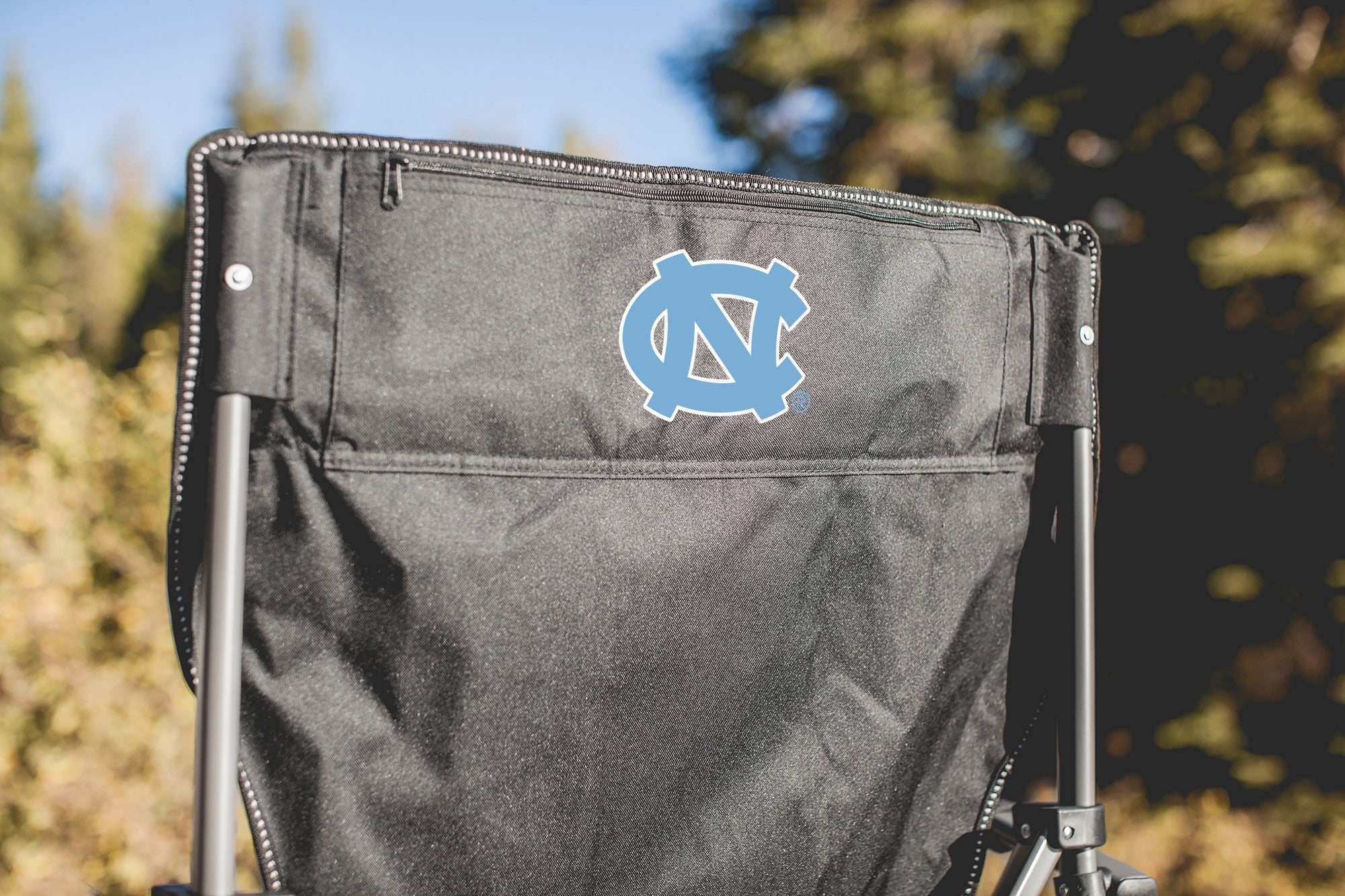 North Carolina Tar Heels Big Bear XXL Camping Chair with Cooler - Image 3