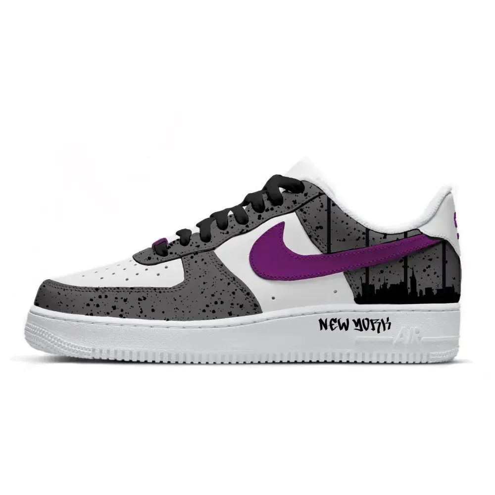"NYC" Nike Air Force 1 Low Shoes - Image 2