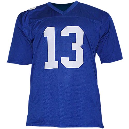 Autographed New York Giants Odell Beckham Jr. Blue #13 Custom Jersey - Image 3