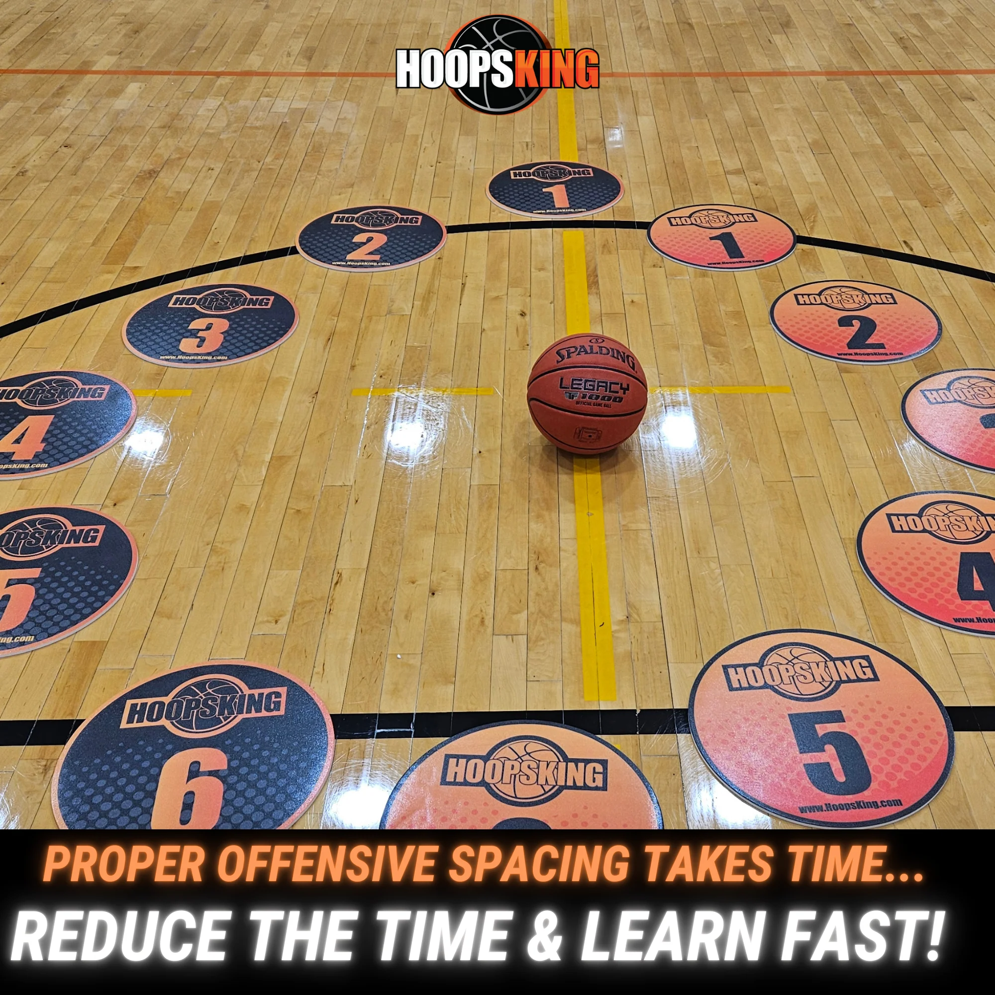 Offensive Spacing Training Spot Markers | 16" - Image 4