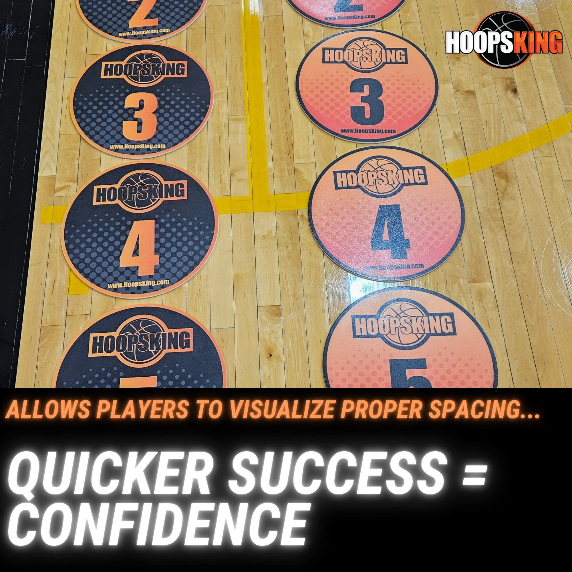 Offensive Spacing Training Spot Markers | 16" - Image 5