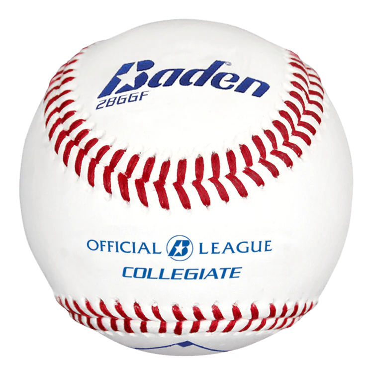 Official League Collegiate Flat Seam Baseballs (One Dozen)