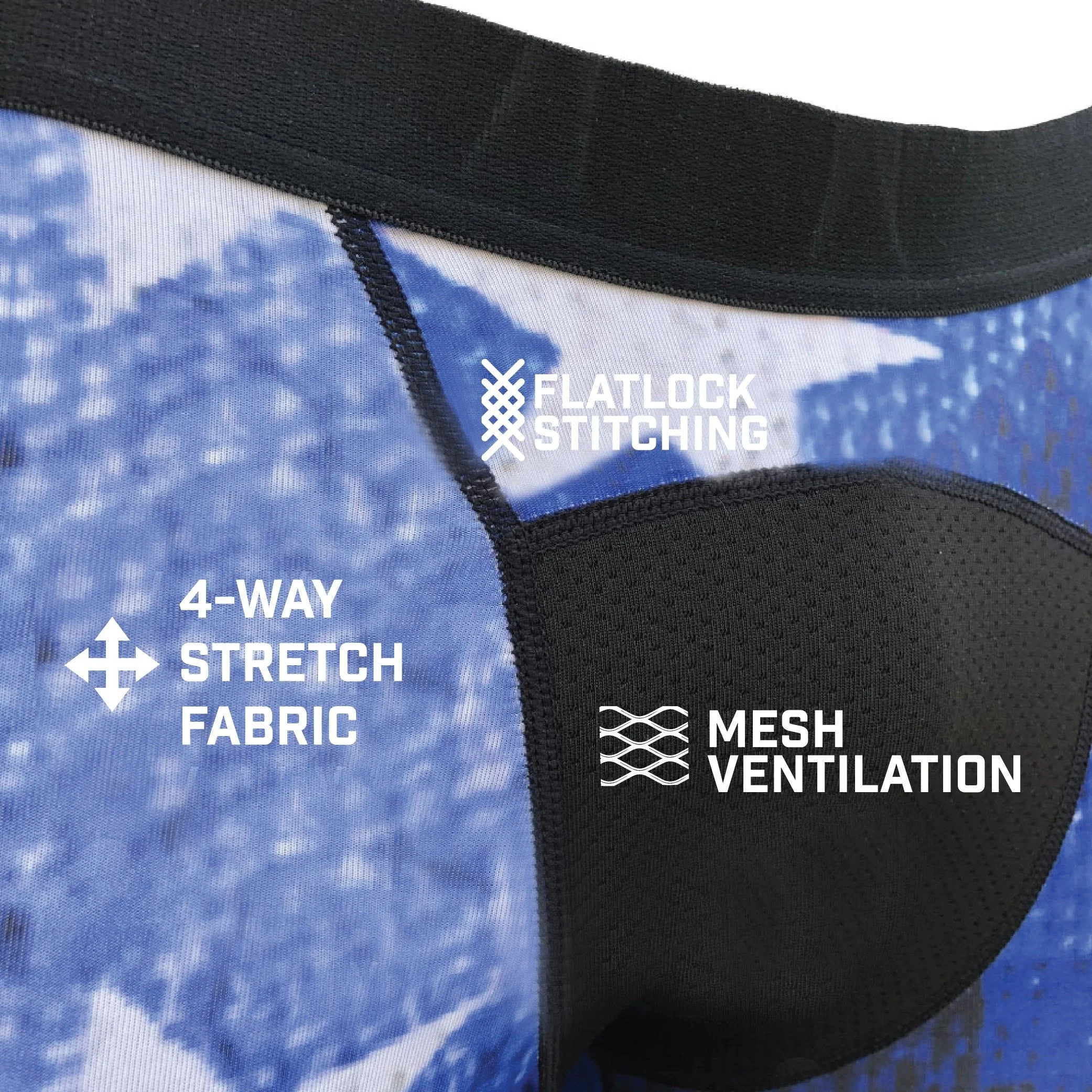 Old Glory Compression Tights - Image 3