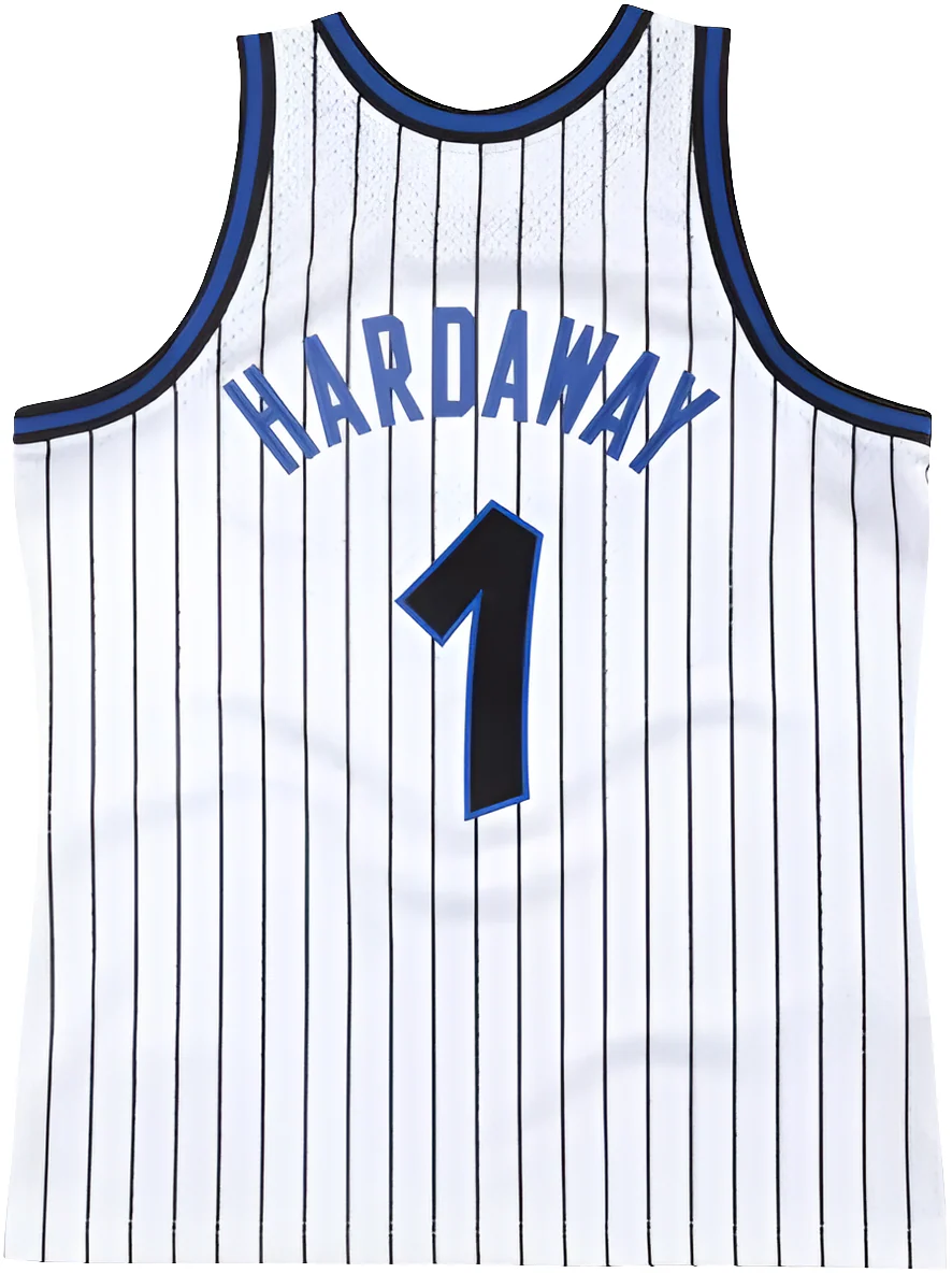 Orlando Magic Penny Hardaway Mitchell & Ness Swingman jersey Pinstripe - Image 2