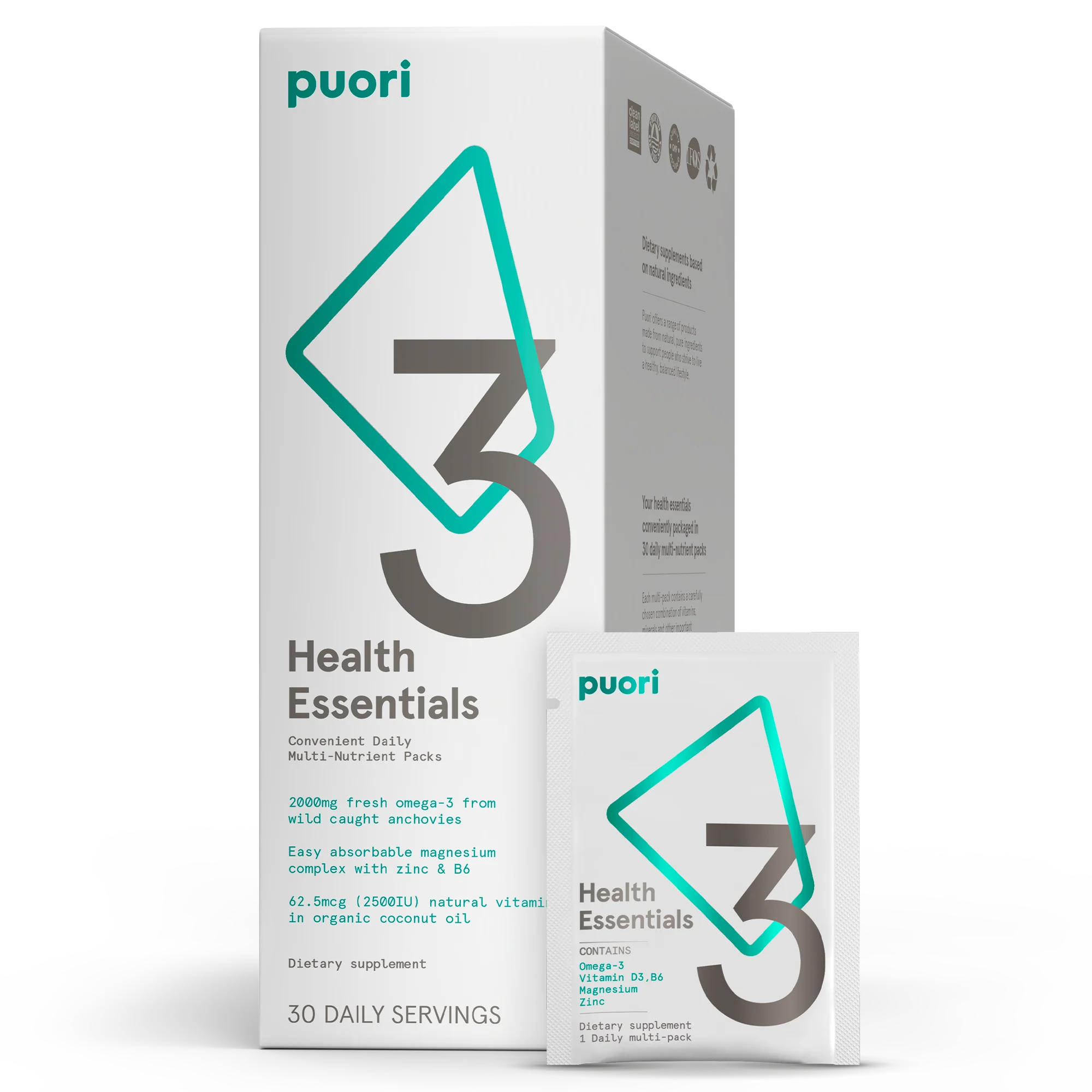 P3 - Health Essentials Sachets (O3, M3, D3)