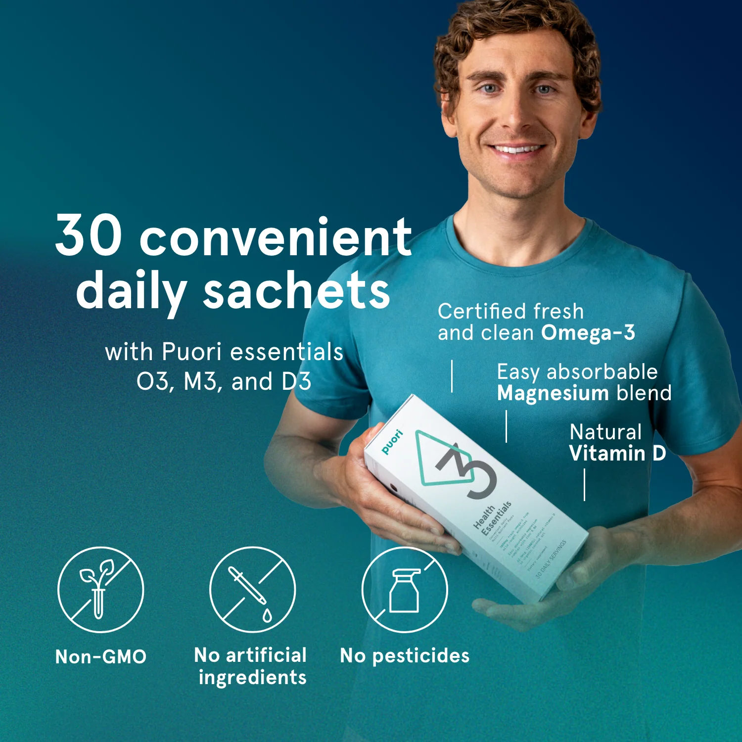 P3 - Health Essentials Sachets (O3, M3, D3) - Image 3