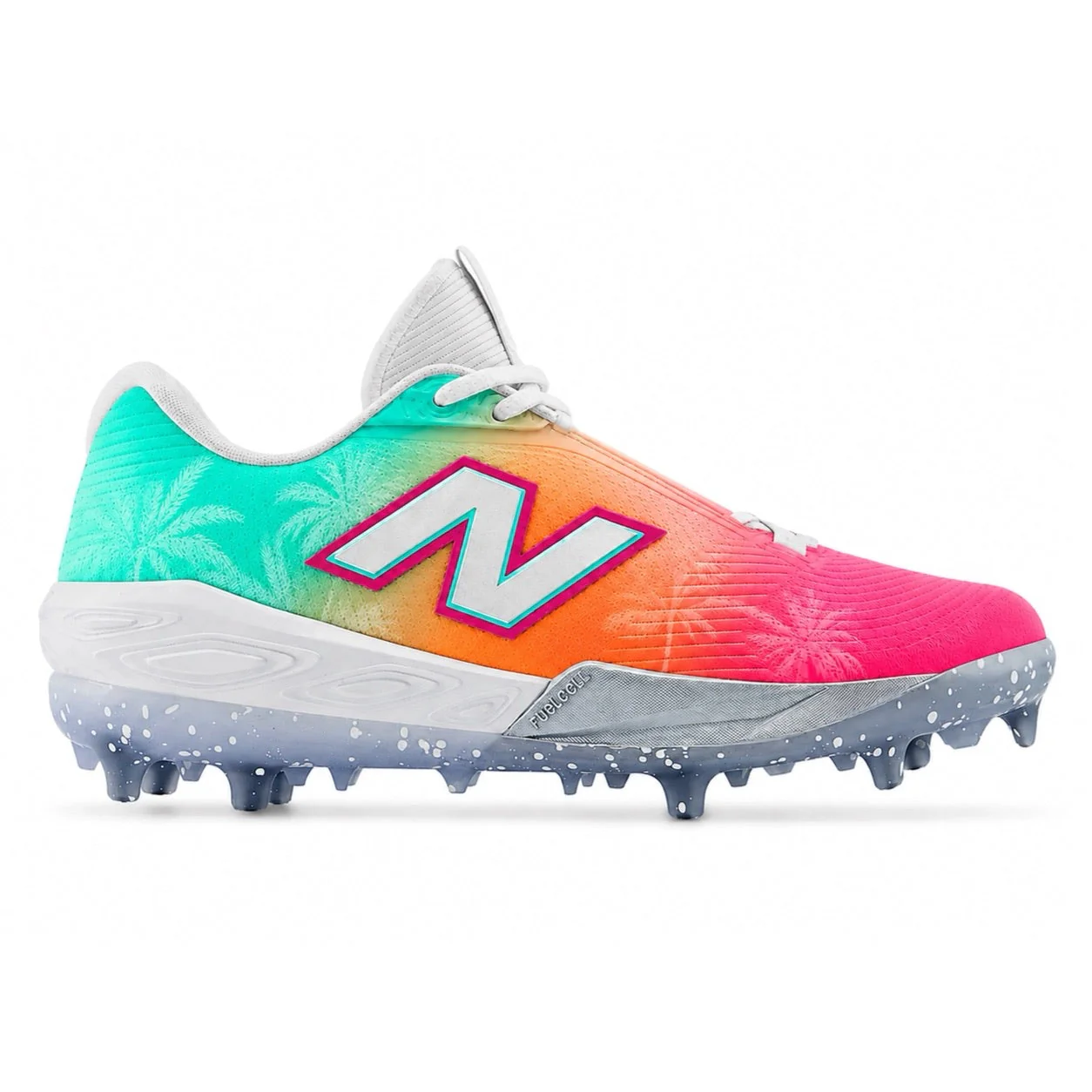 "Palm Paradise" New Balance FuelCell COMPv4 Baseball Cleats