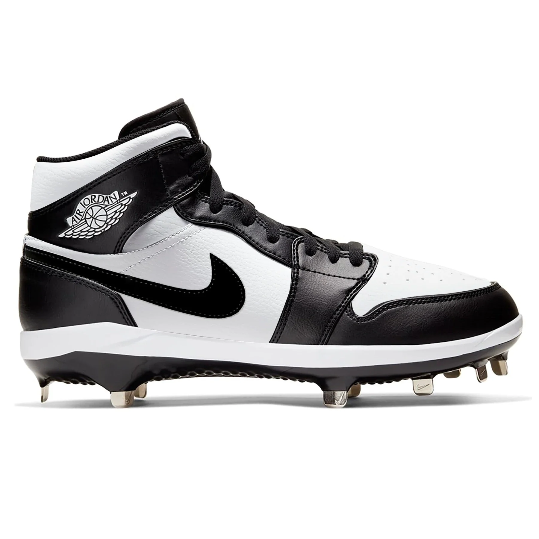 "Panda" Jordan 1 Retro Cleats