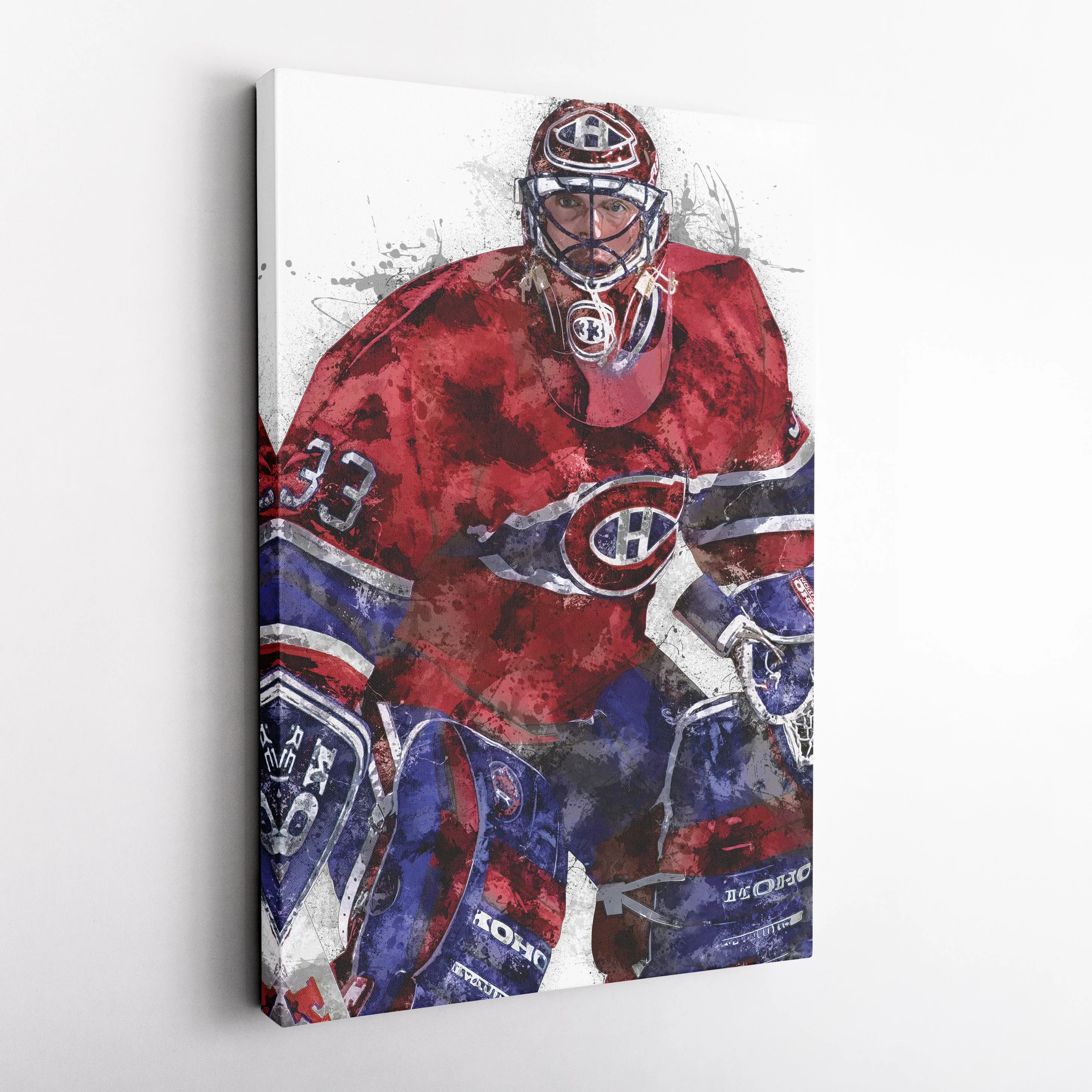 Patrick Roy Canvas Art – Montreal Canadiens Wall Decor - Image 5