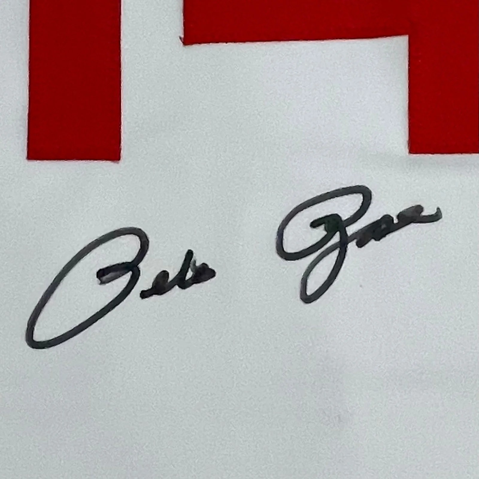 Autographed Pete Rose Cincinnati (White #14) Custom Jersey - Image 2