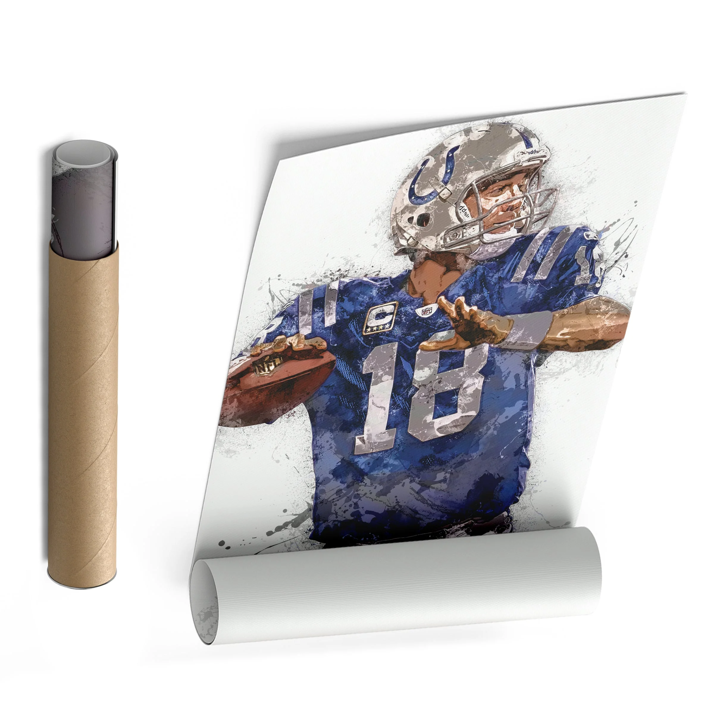 Peyton Manning Canvas Art – Indianapolis Colts Wall Decor - Image 8