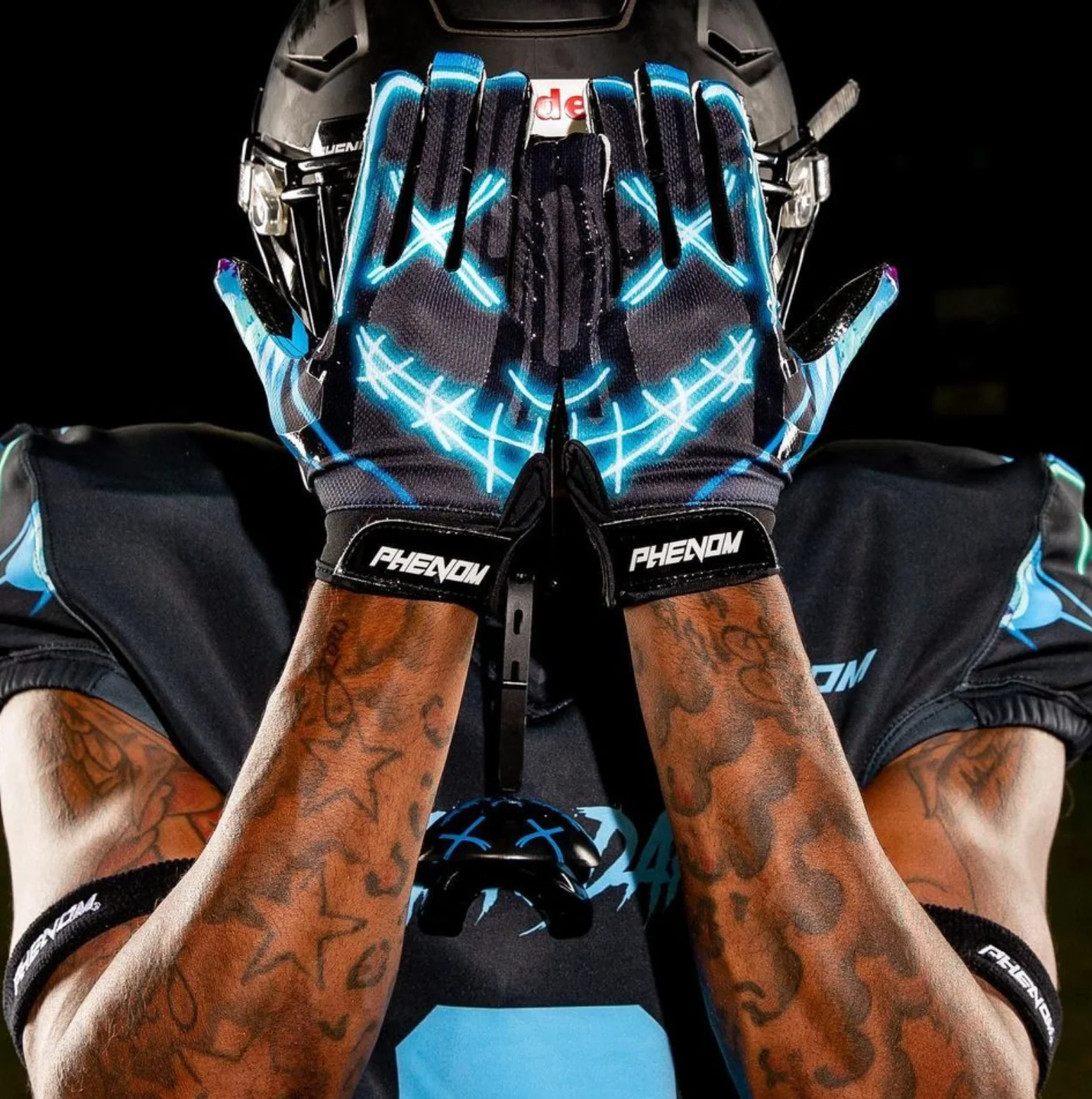 Phenom Elite AfterDark Football Gloves VPS1 - Image 3