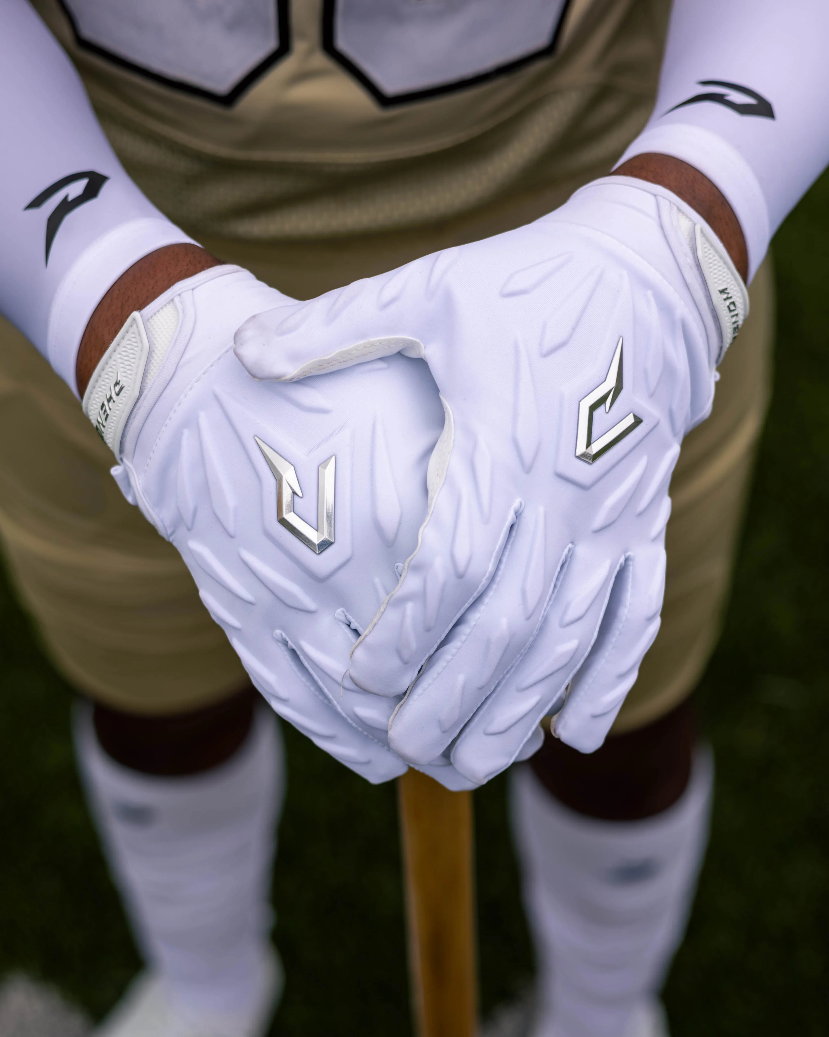 Phenom Elite Quantum Fierce Adult Padded Football Gloves - Image 25