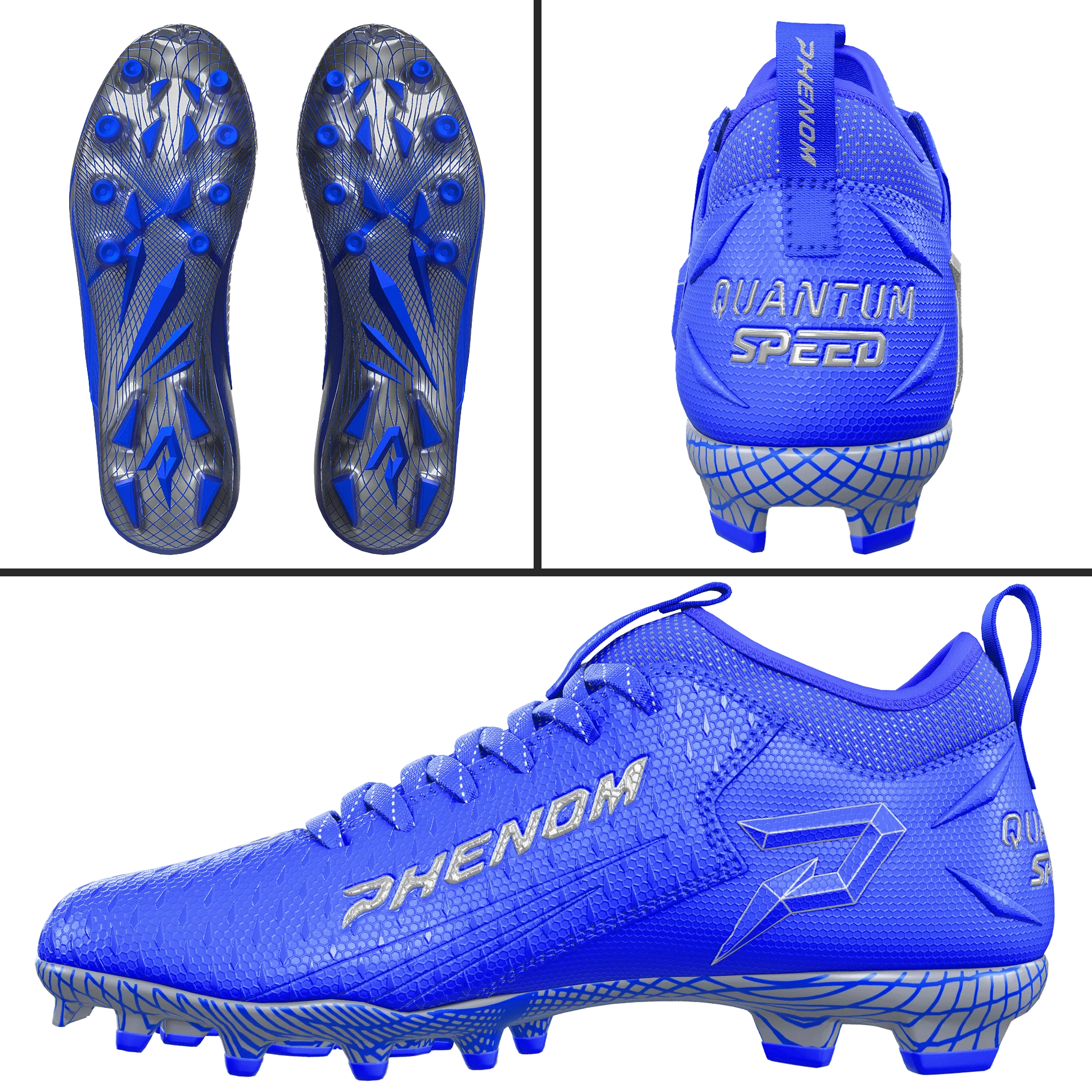 Phenom Elite Quantum Speed 2.0 Football Cleats - Image 26