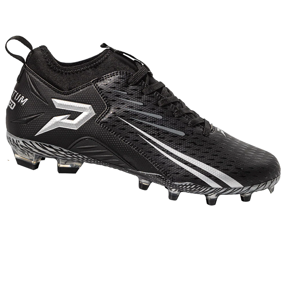 Phenom Elite Quantum Speed 2.0 Football Cleats - Team Colors - White or Black