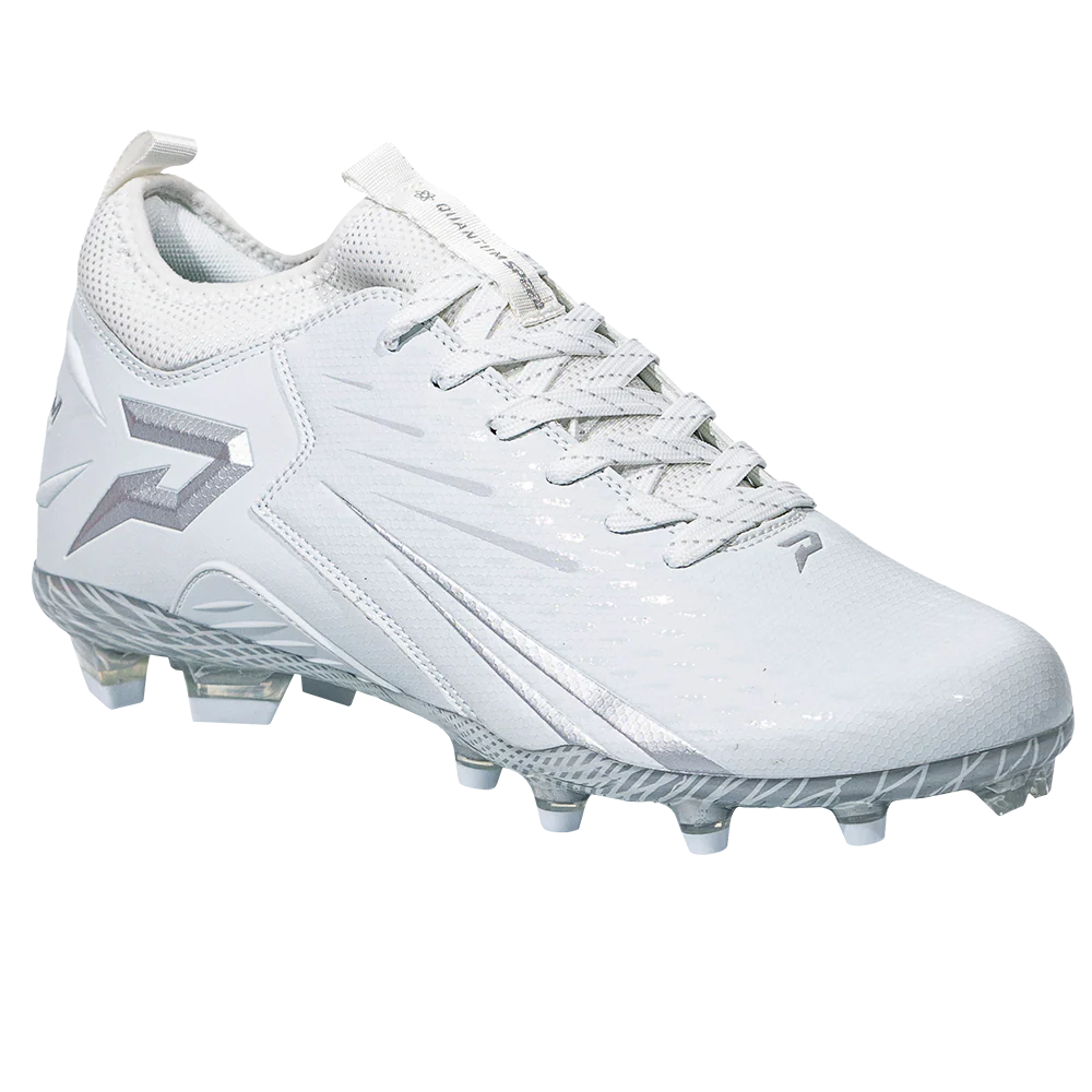 Phenom Elite Quantum Speed 2.0 Football Cleats - Team Colors - White or Black - Image 10