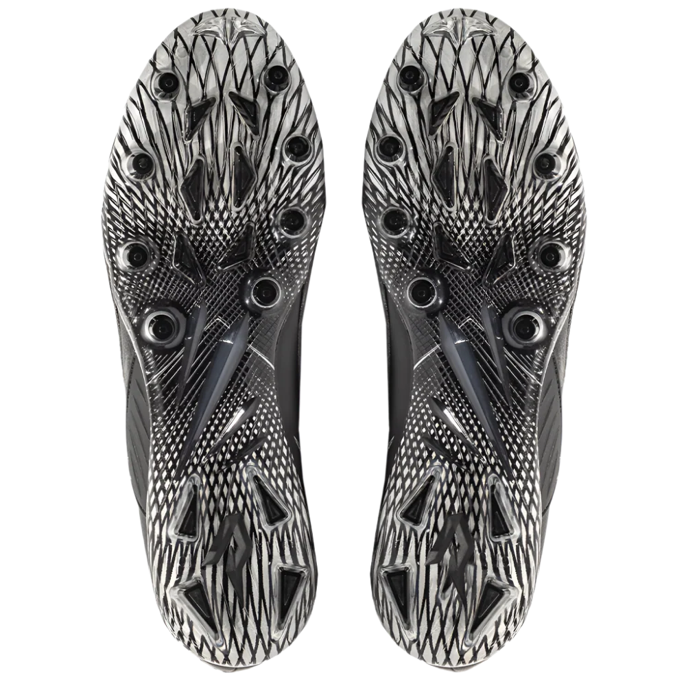 Phenom Elite Quantum Speed 2.0 Football Cleats - Team Colors - White or Black - Image 2