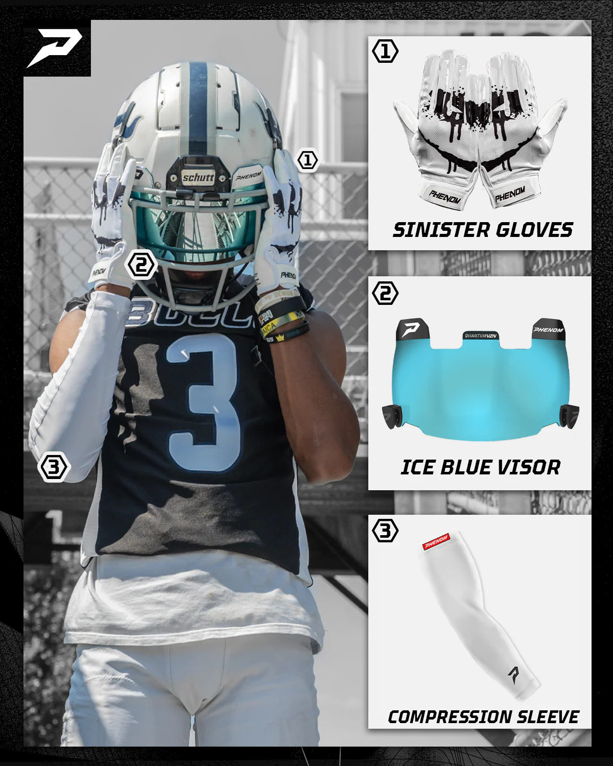 Sinister Football Gloves - Image 5