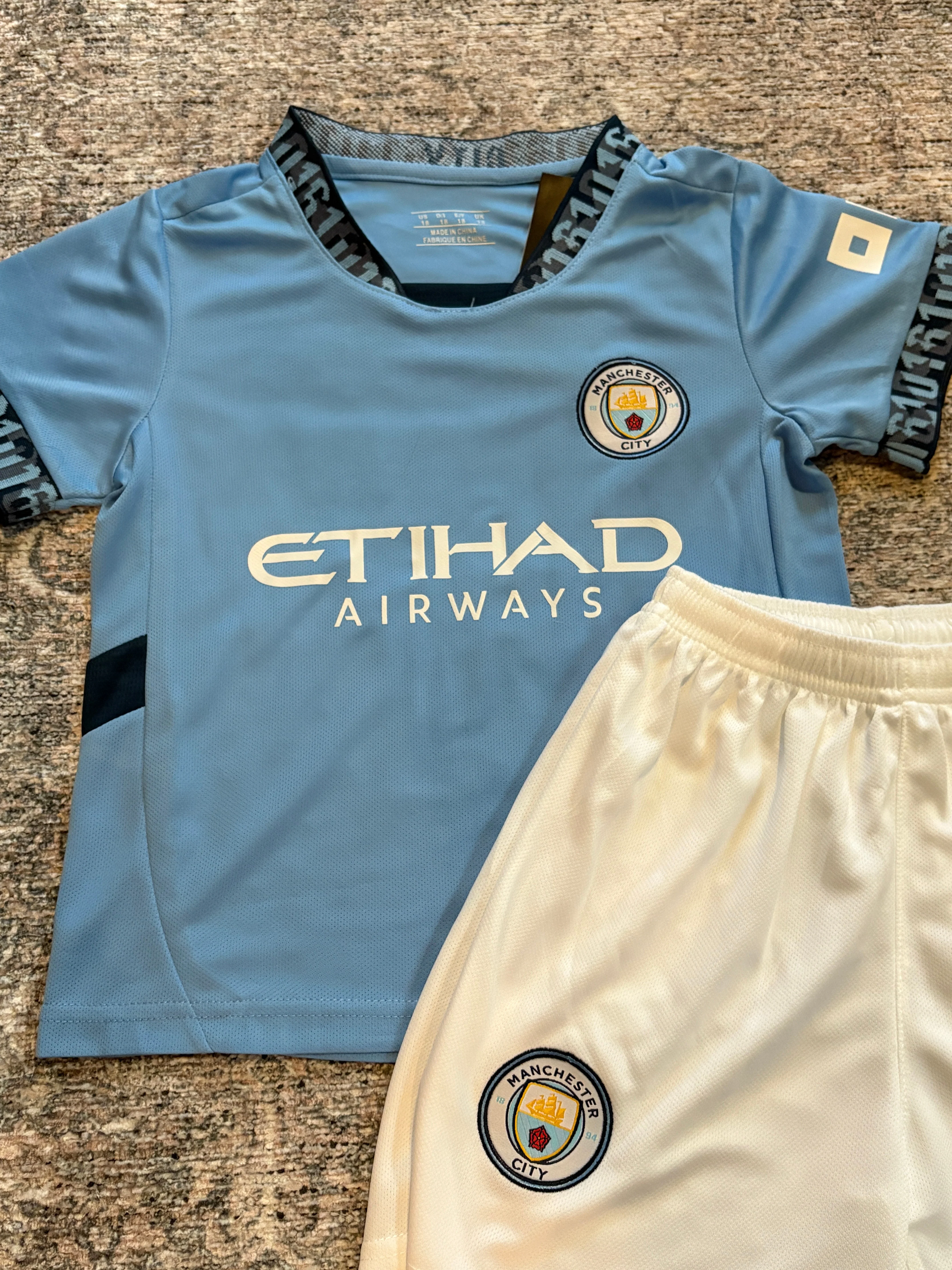 Phil Foden Kids Soccer Jersey Manchester City Youth Toddler - Image 5