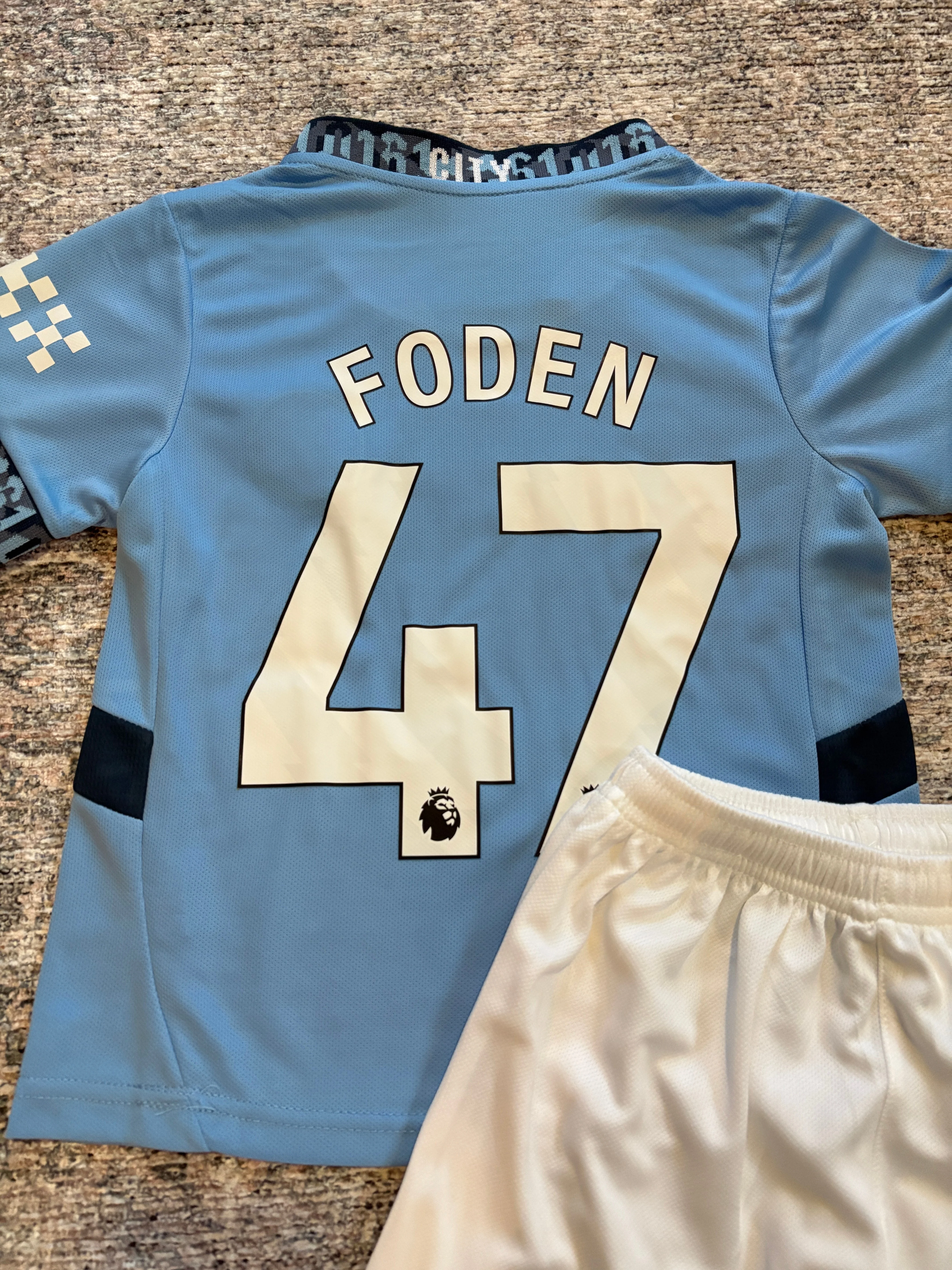 Phil Foden Kids Soccer Jersey Manchester City Youth Toddler - Image 9