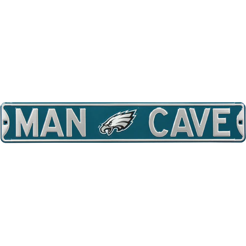 Philadelphia Eagles "MAN CAVE" Authentic Street Sign