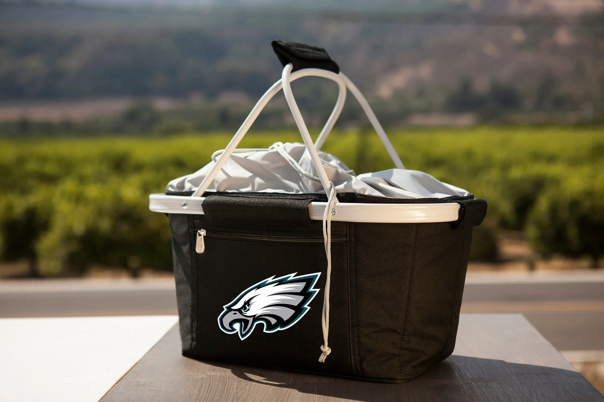 Philadelphia Eagles Metro Basket Collapsible Cooler Tote - Image 2