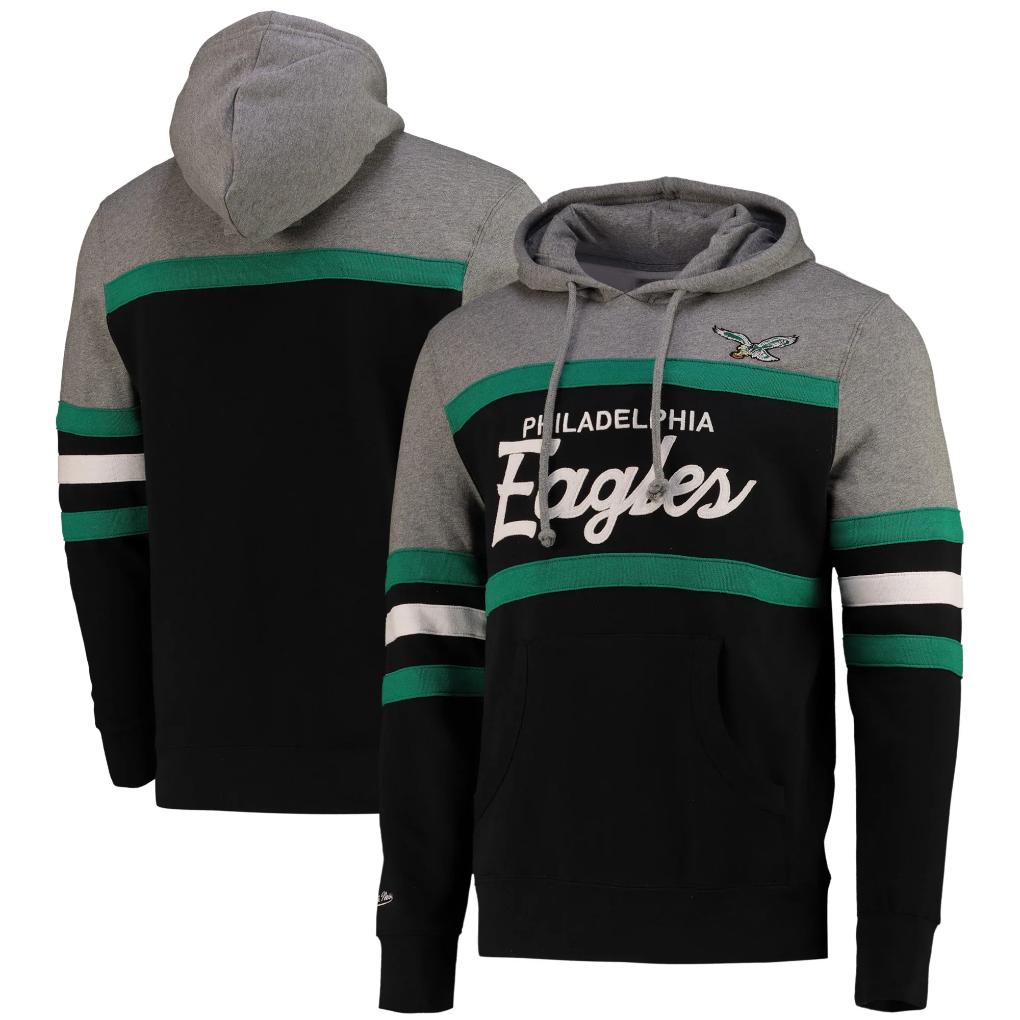 Philadelphia Eagles Mitchell & Ness Head Coach Hoodie - Image 3