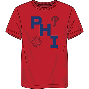 Philadelphia Phillies Fundamentals Record Shattered T-Shirt