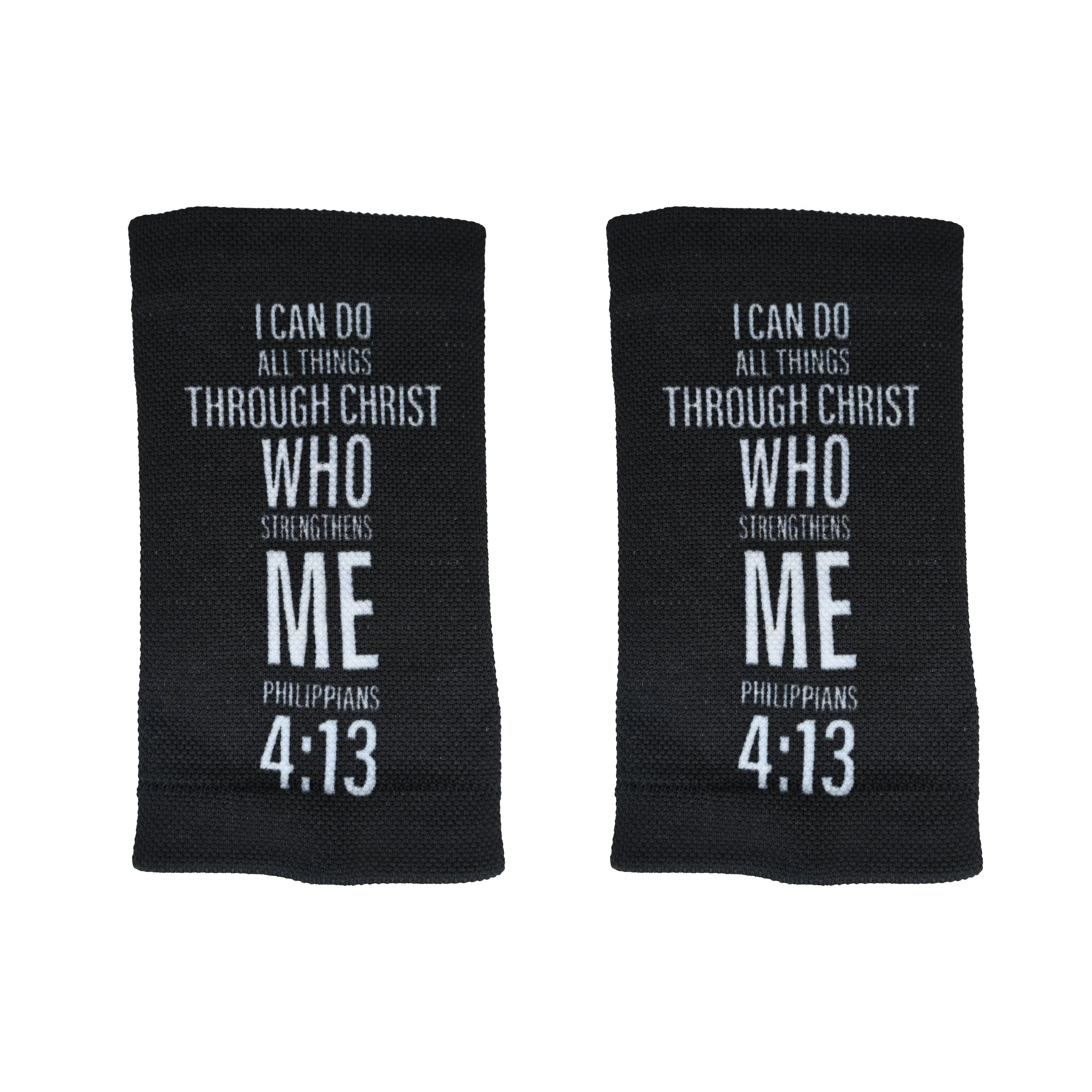 Philippians 4:13 Cross Wrist Support Sleeves - Image 2