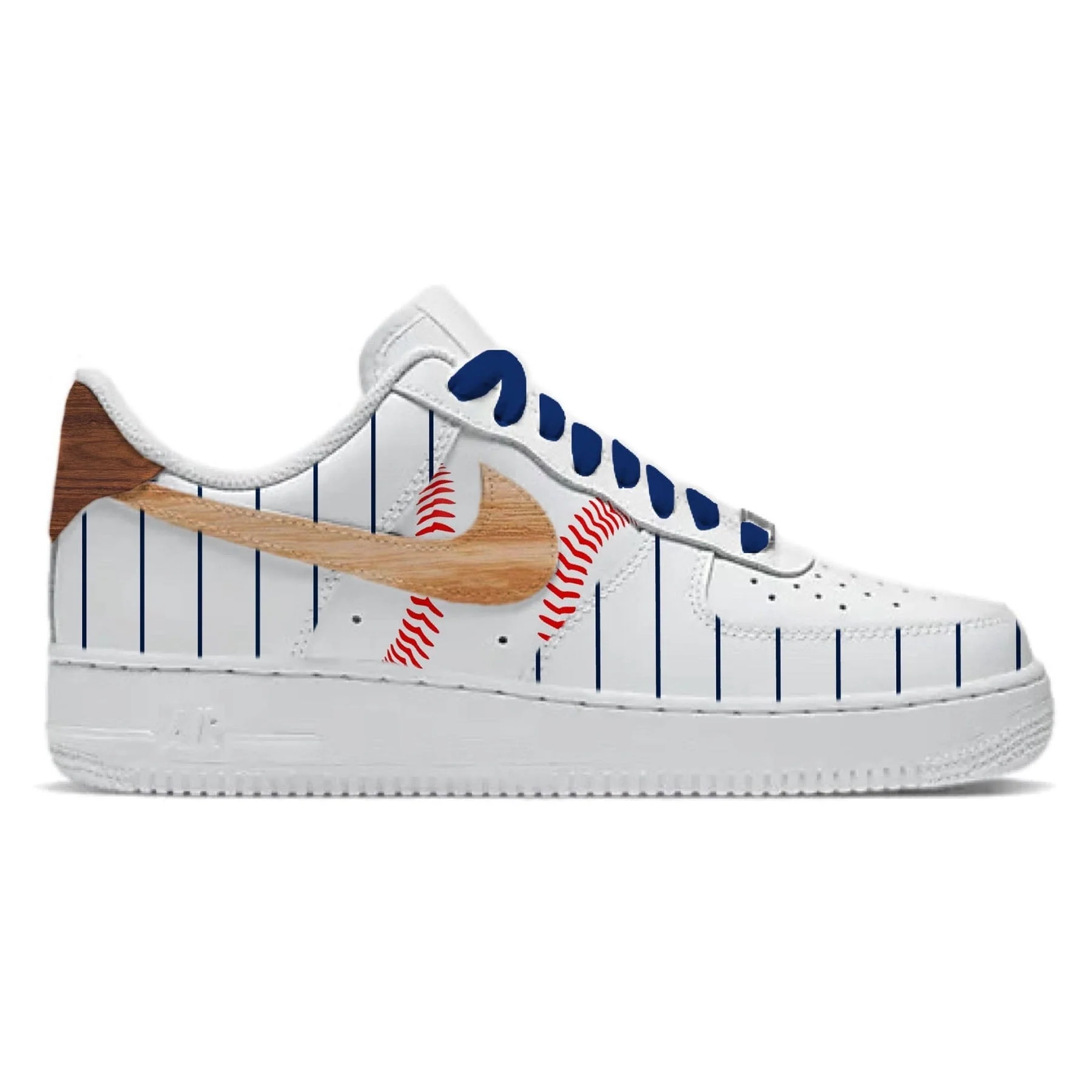 "Pinstripes" Nike Air Force 1 Low Shoes