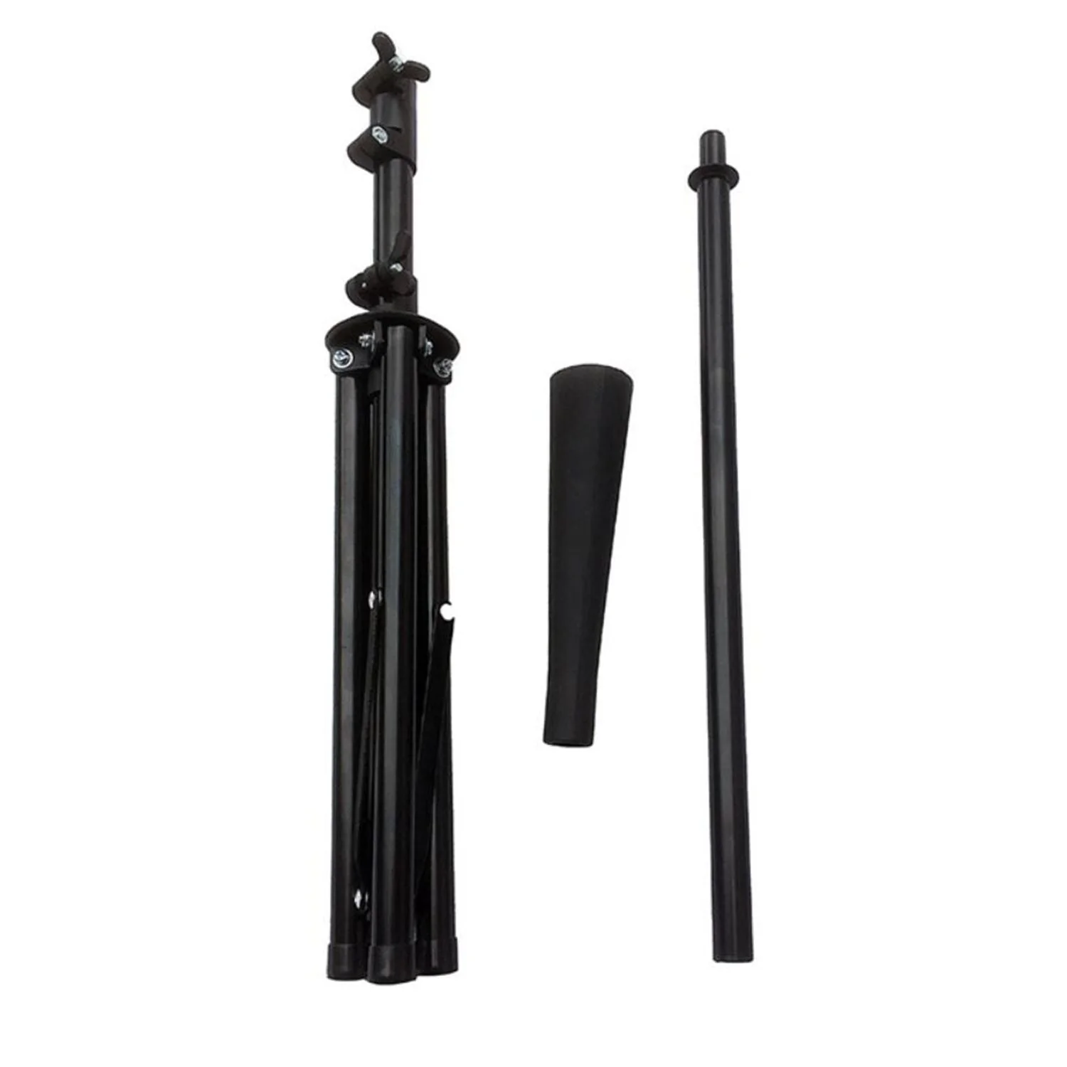 Portable Batting Tee Tripod Stand for Hitting Drill Coaching Aid, Adjustable Height 31 Inches - 46.5 Inches, Batting Tee Baseball and Softball Travel - Image 2