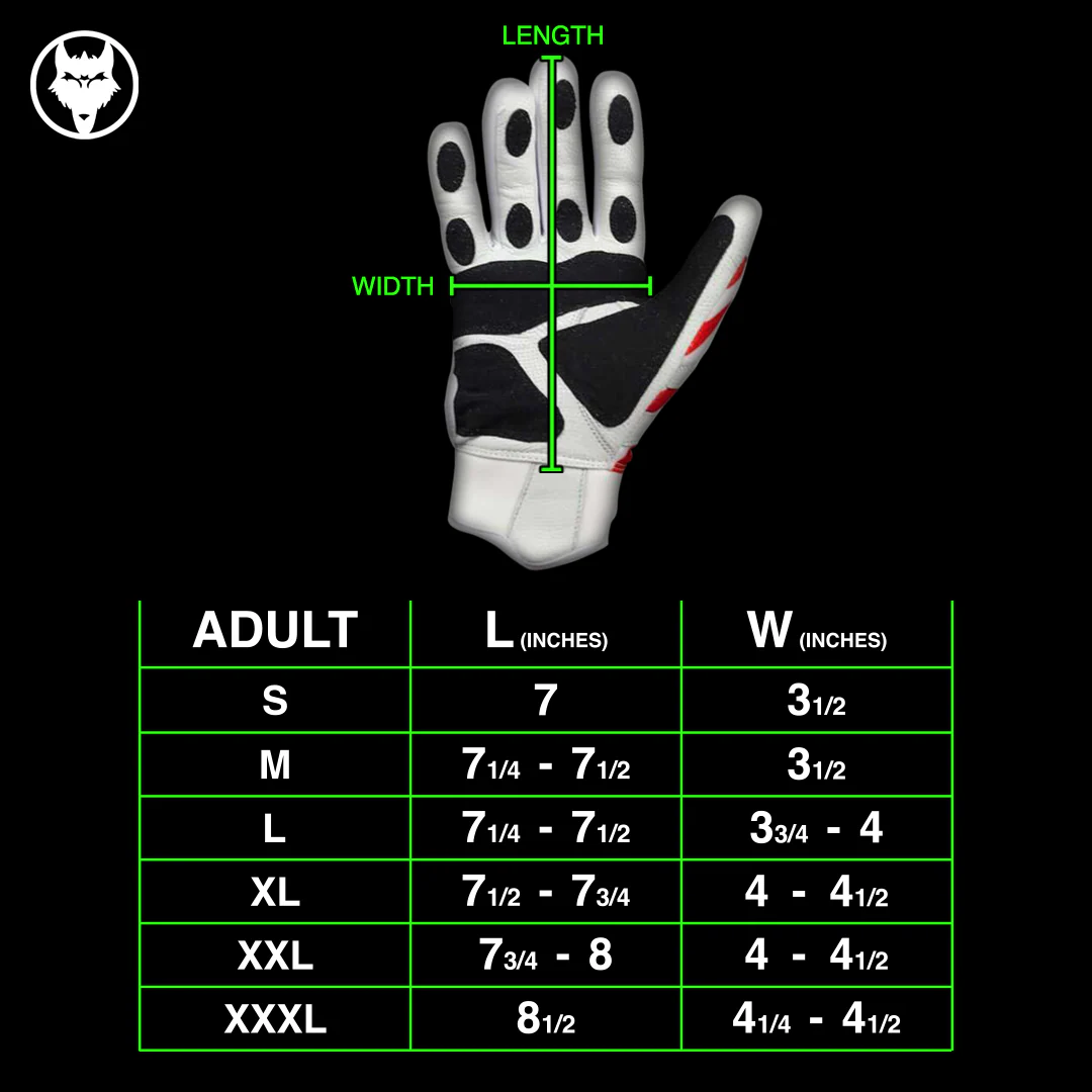 Prowler White Batting Gloves - Image 3