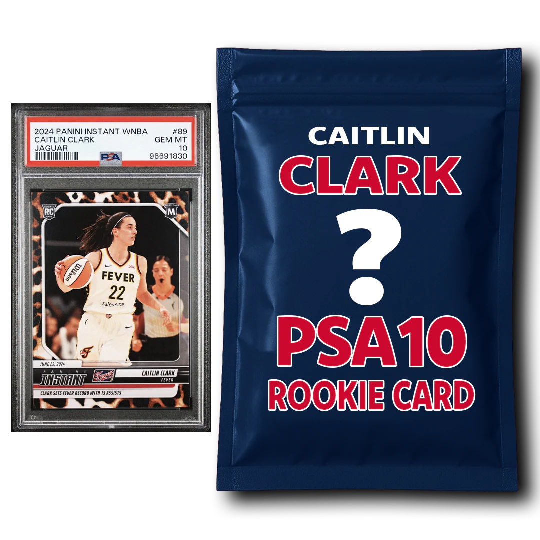 Caitlin Clark PSA 10 Graded Rookie Basketball Card Mystery Box - Caitlin Clark