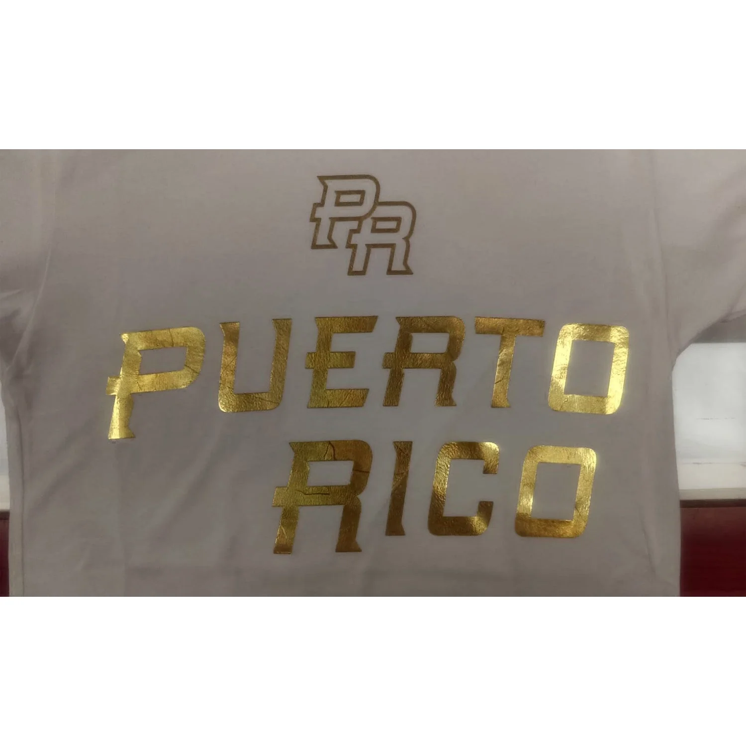 Puerto Rico PR Unisex White T-Shirt - Image 2