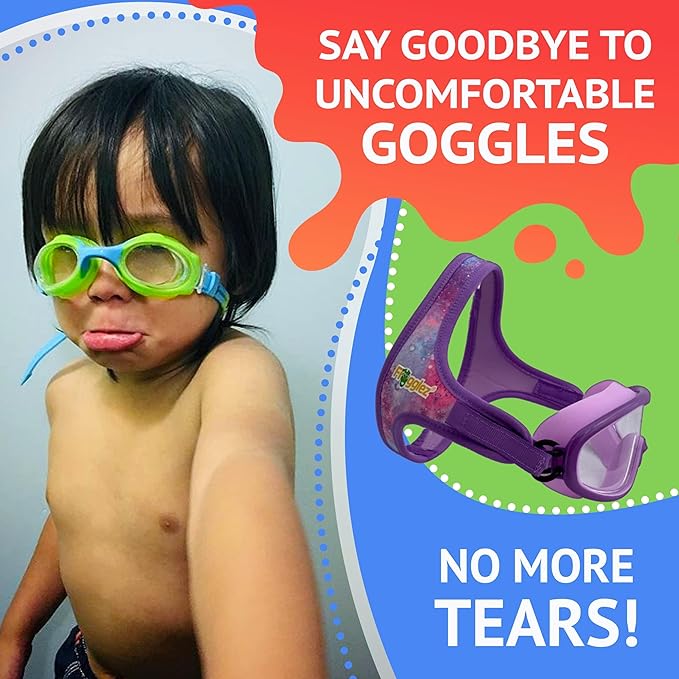 Purple Navigatorz Swim Mask ages 4-10 - Image 2