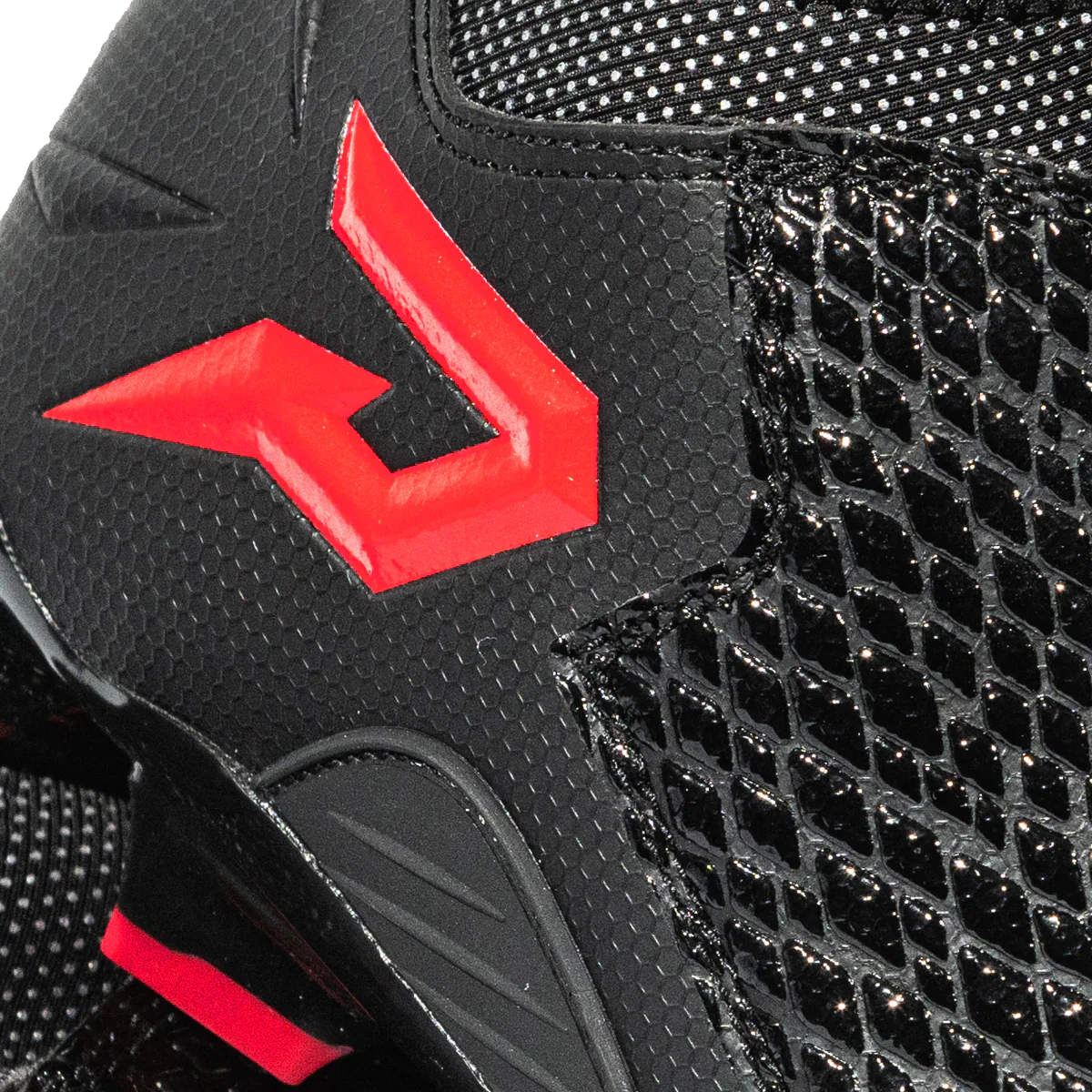 Quantum Speed Black Cobra Skin Football Cleats - Image 8