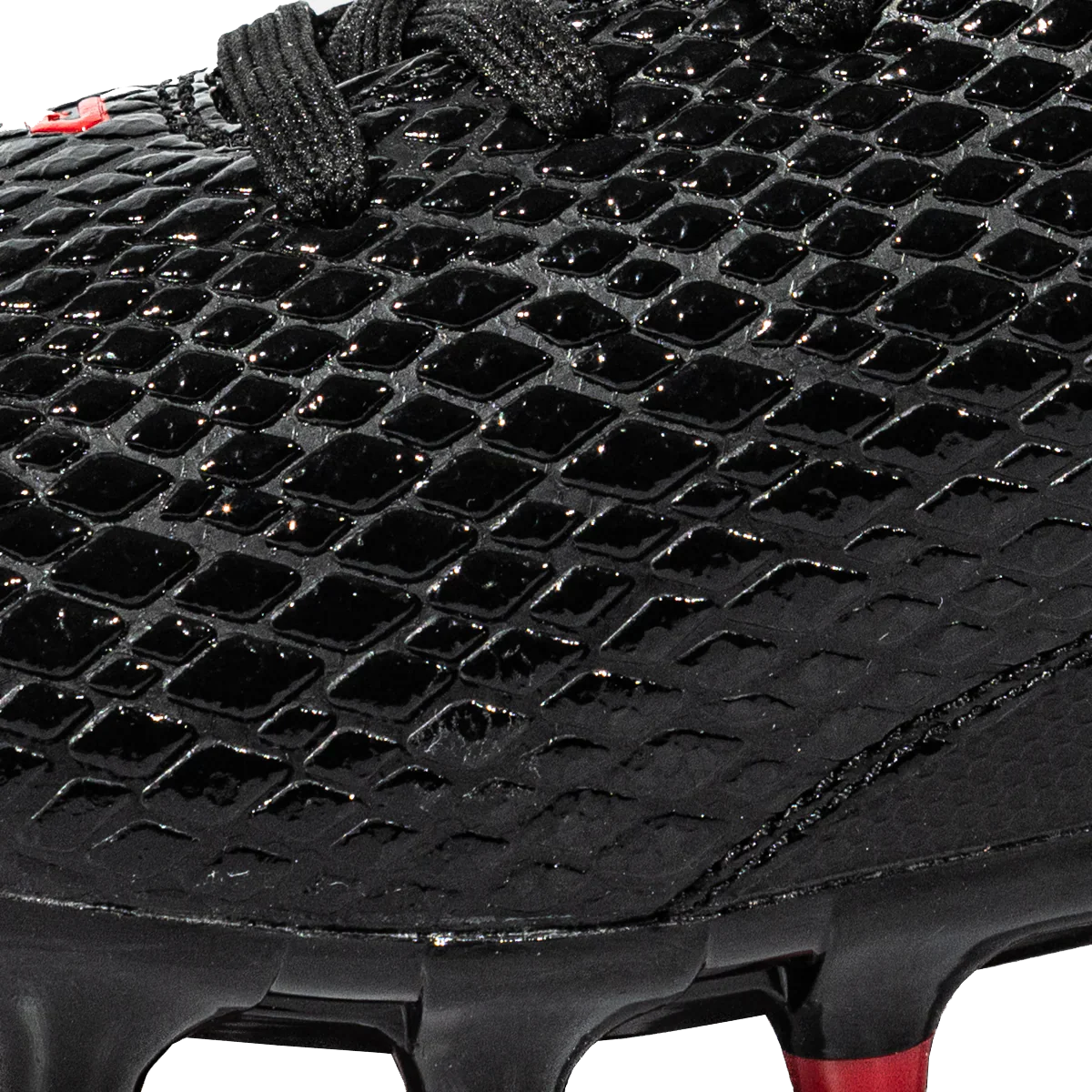Quantum Speed Black Cobra Skin Football Cleats - Image 9