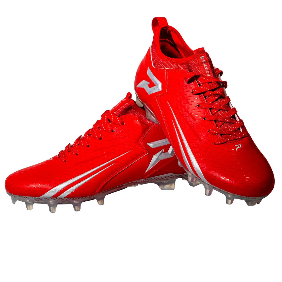 Quantum Speed Red Football Cleats - Image 5