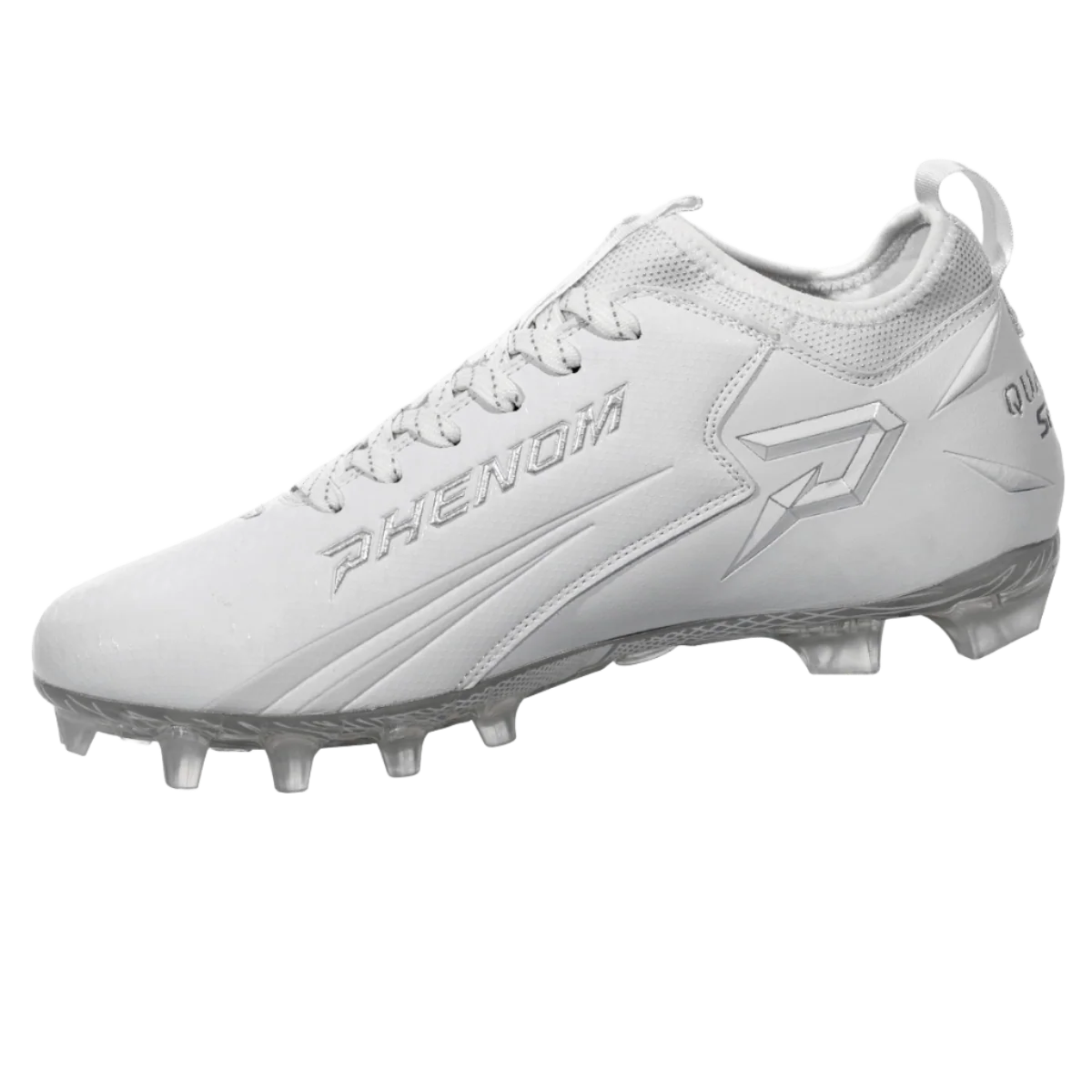Quantum Speed: Football Cleats - White - Team Colors - Image 3