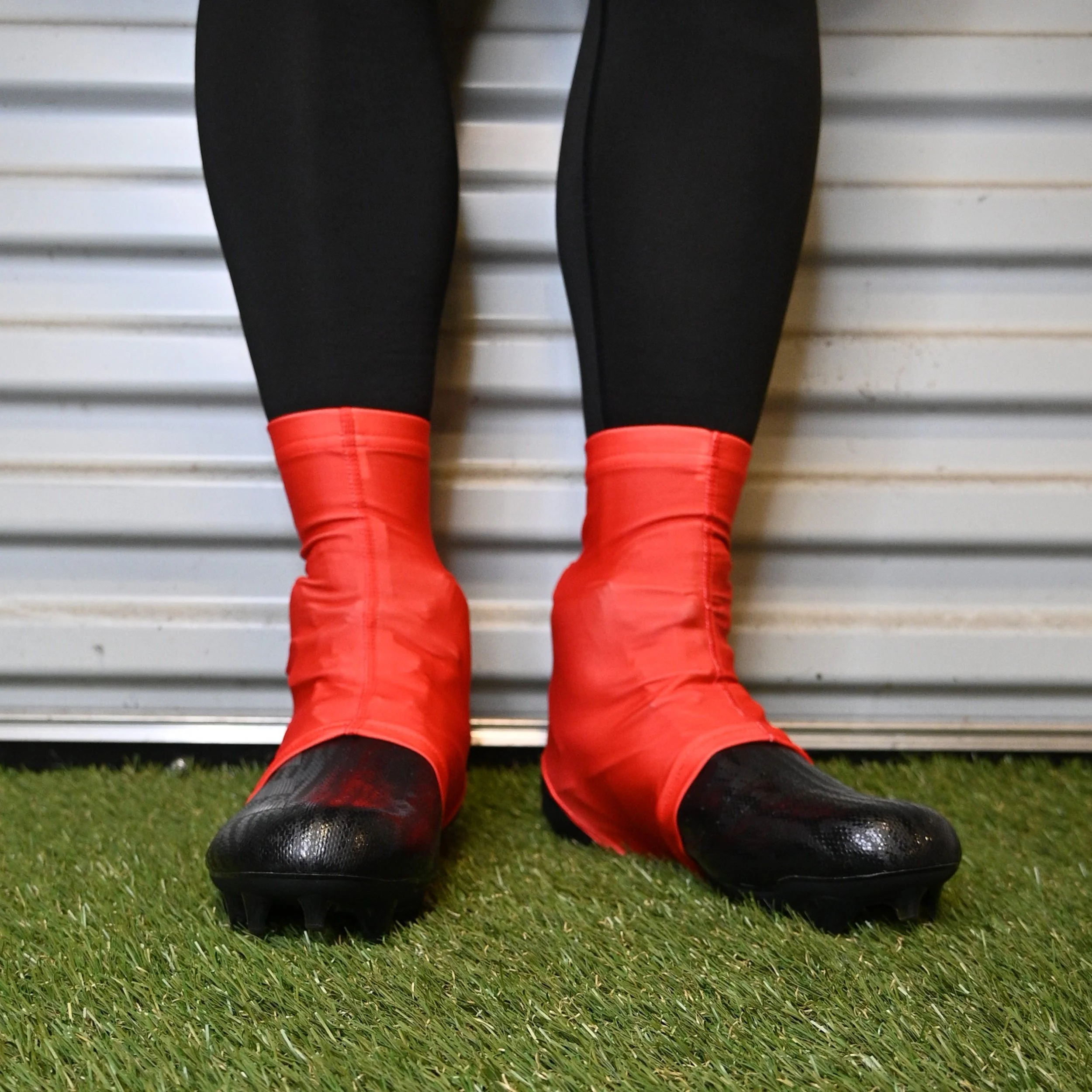 Red Cleat Covers (Spats) - Image 3