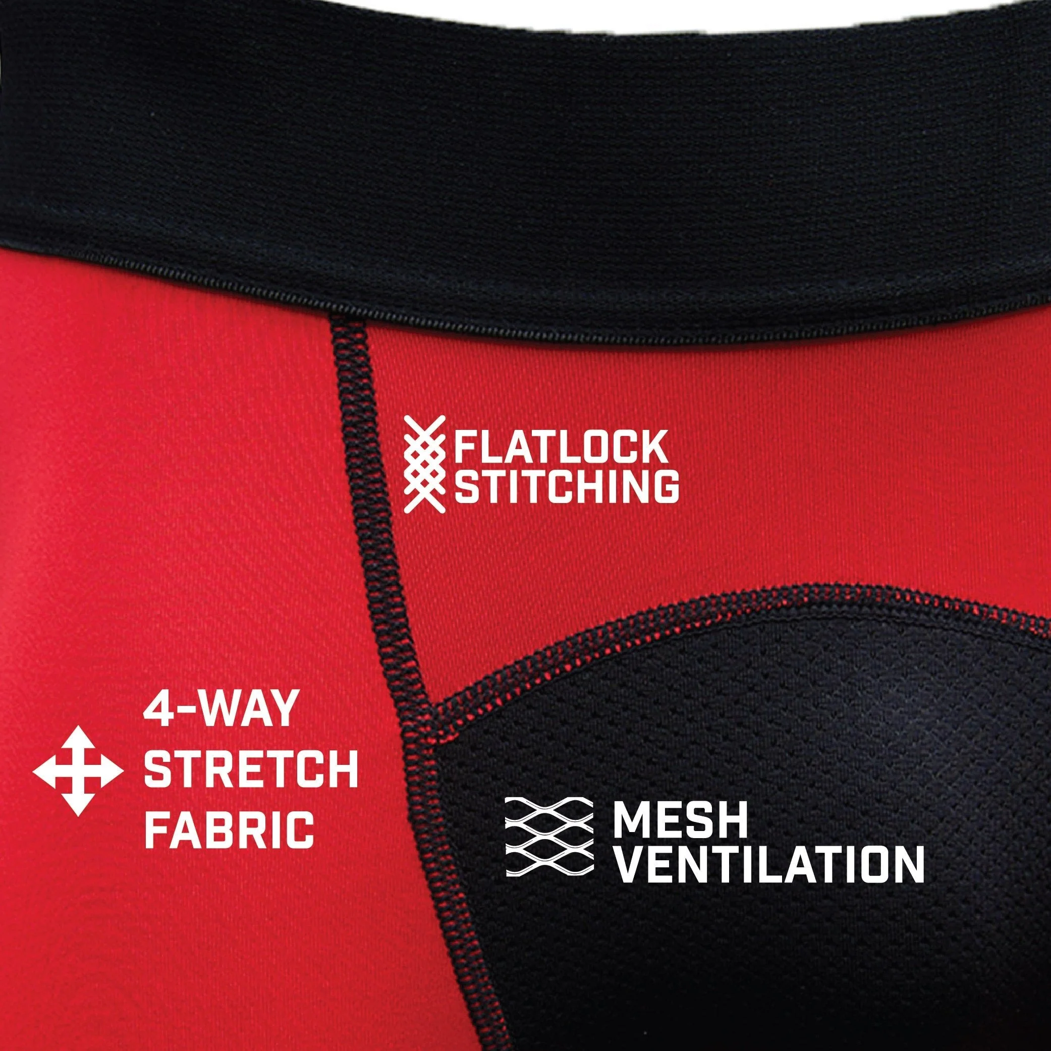 Red Compression Tights - Image 3