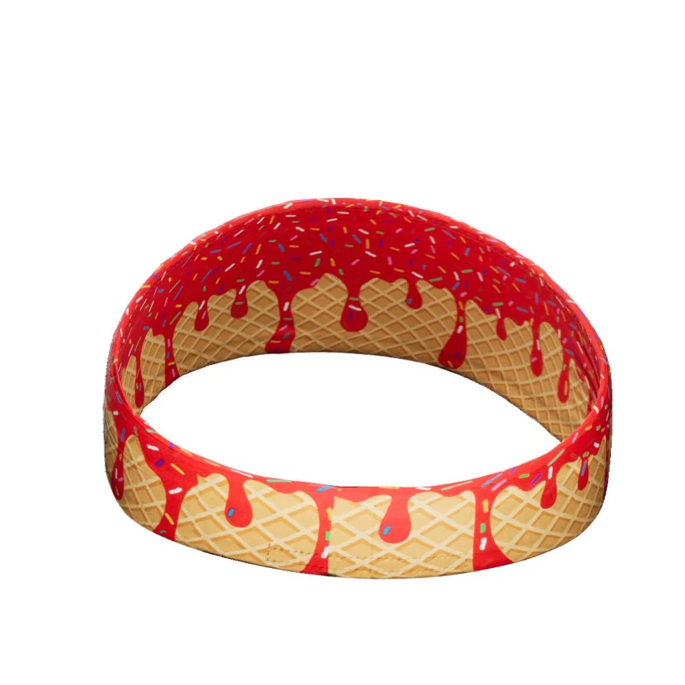 Red Ice Cream Headband - Image 3