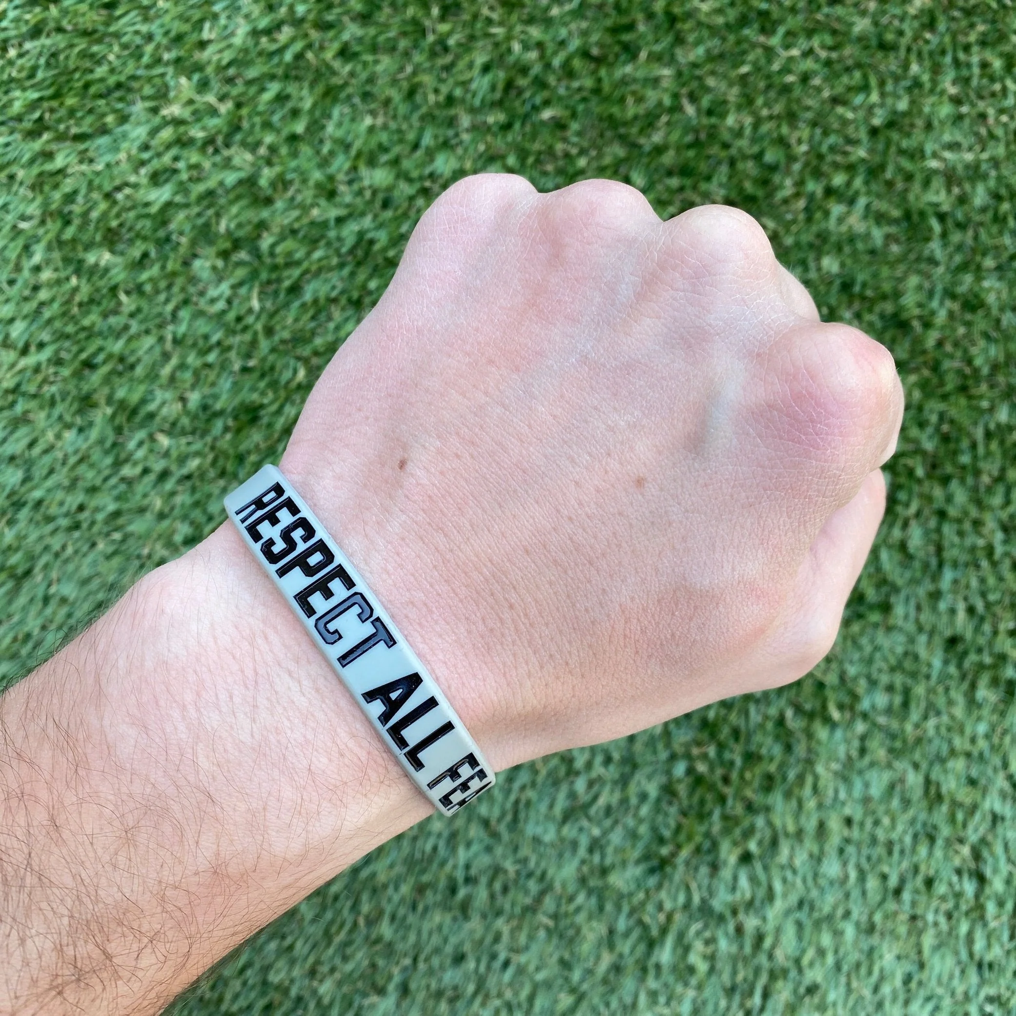RESPECT ALL FEAR NONE Wristband - Image 2