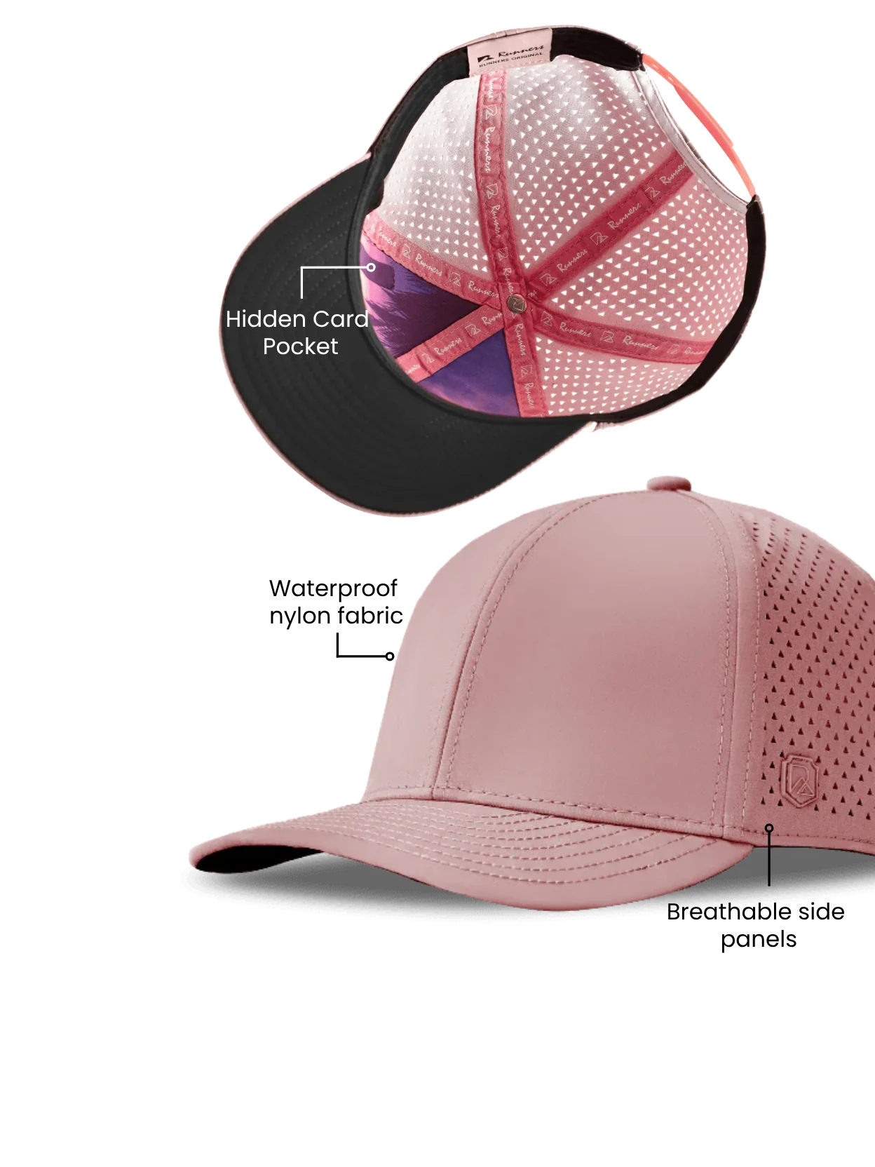 Retro Pink Hat - Image 2
