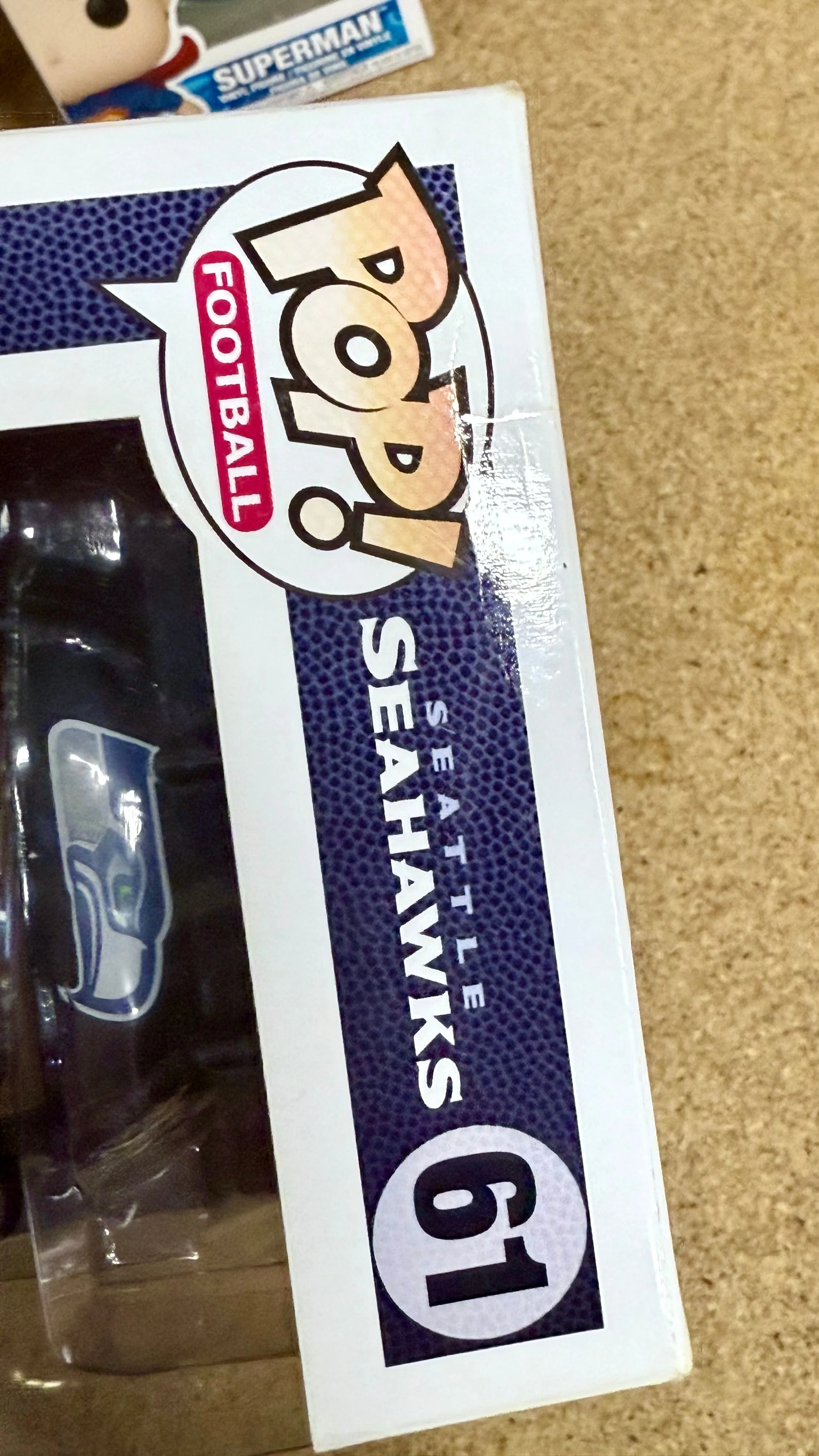 Richard Sherman Signed NFL Seattle Seahawks Vaulted Funko POP! #61 - Image 10