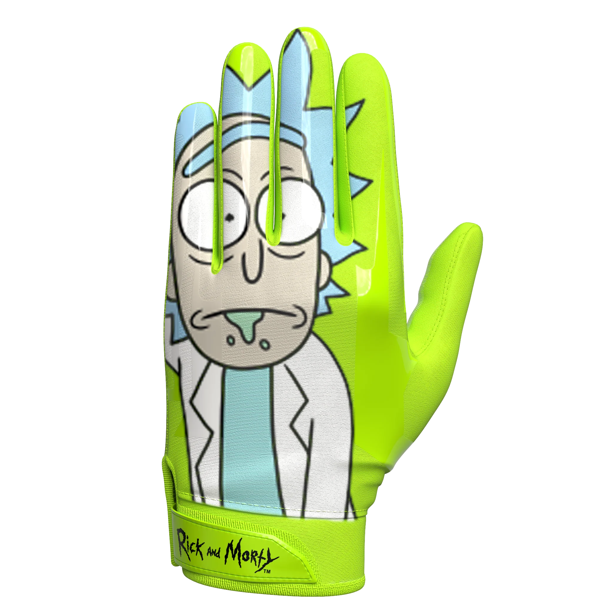Rick and Morty Football Gloves - VPS1 by Phenom Elite - Image 4