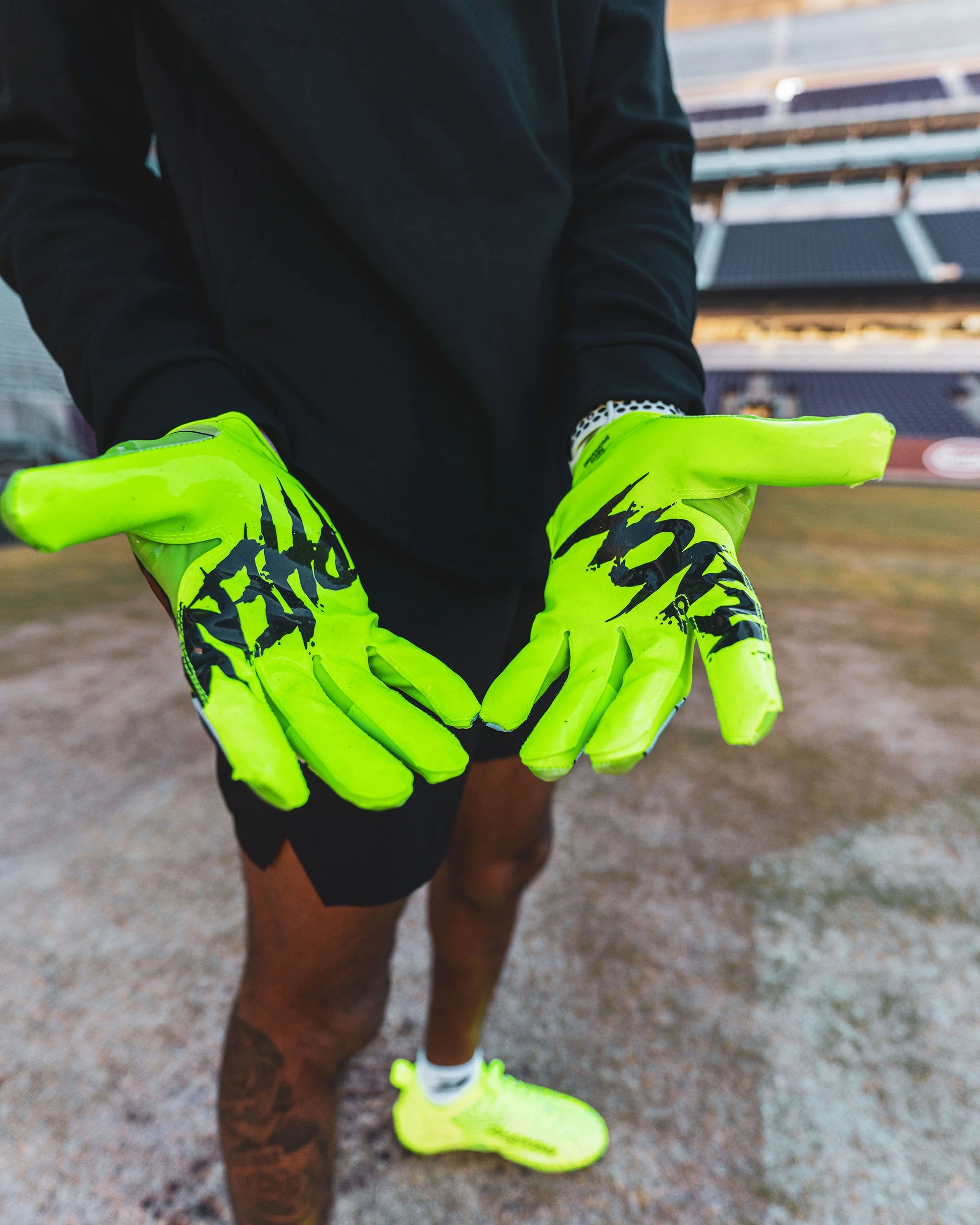 Rick and Morty Football Gloves - VPS1 by Phenom Elite - Image 9