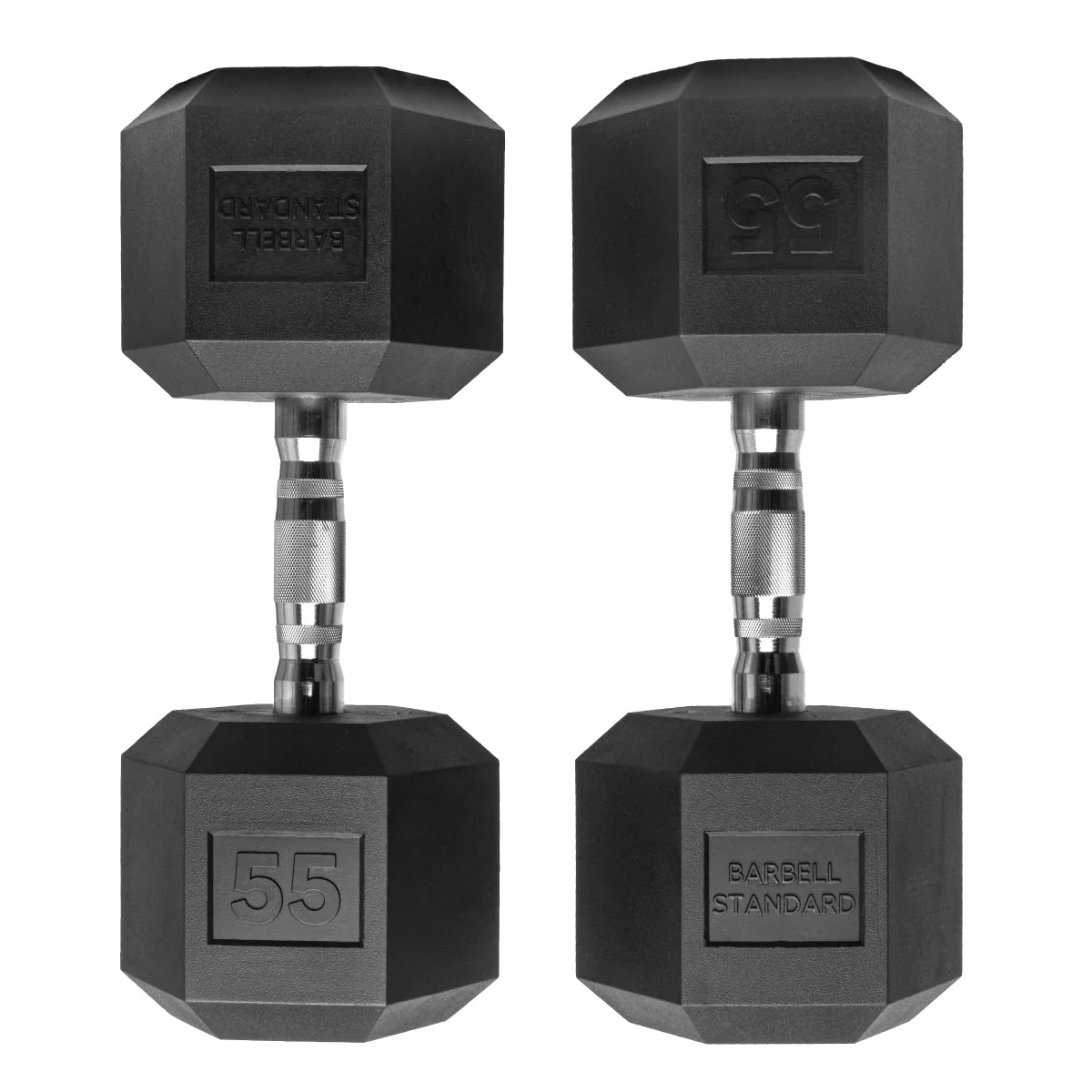 Rubber Hex Dumbbells - Image 12