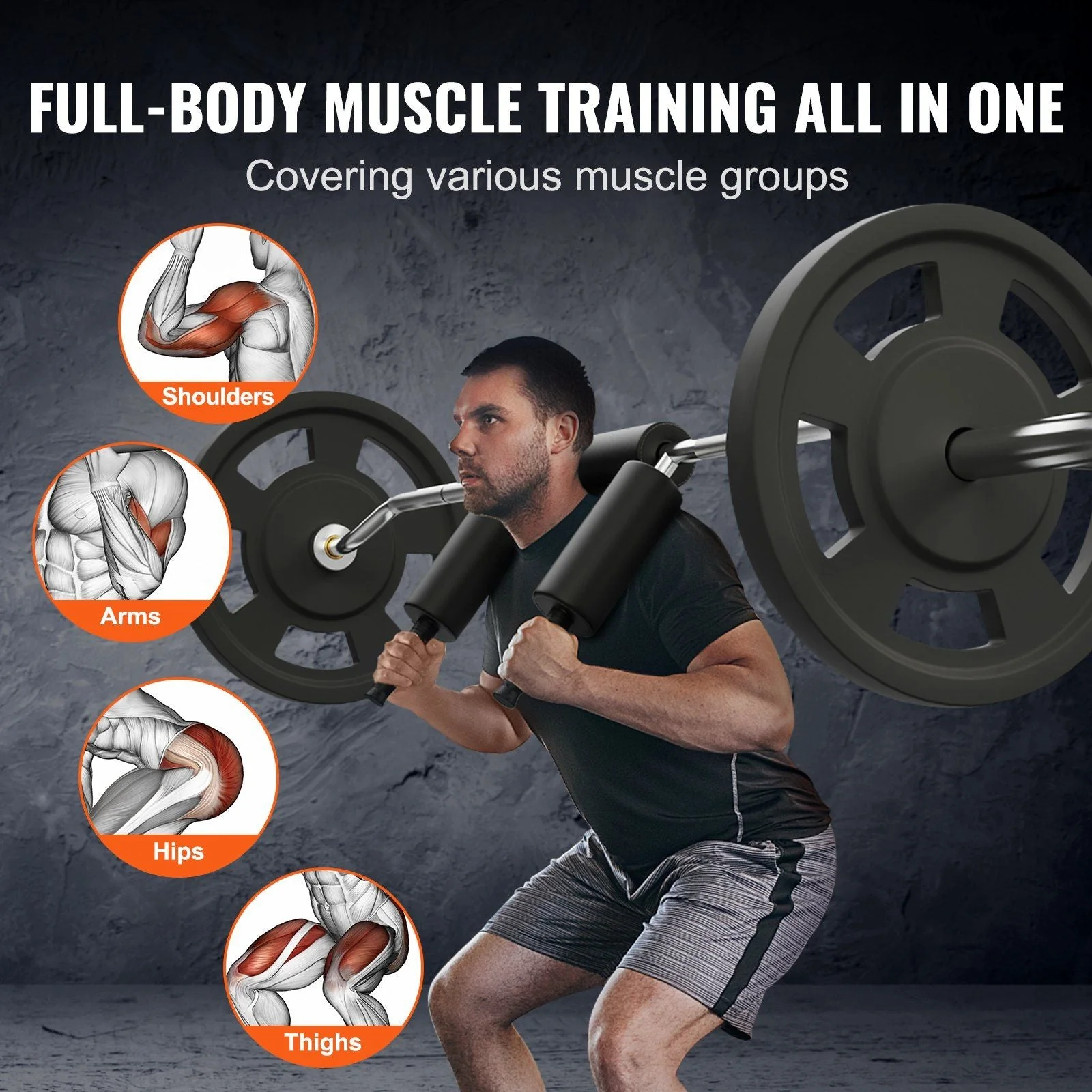 700 LBS Safety Squat Bar - Image 3