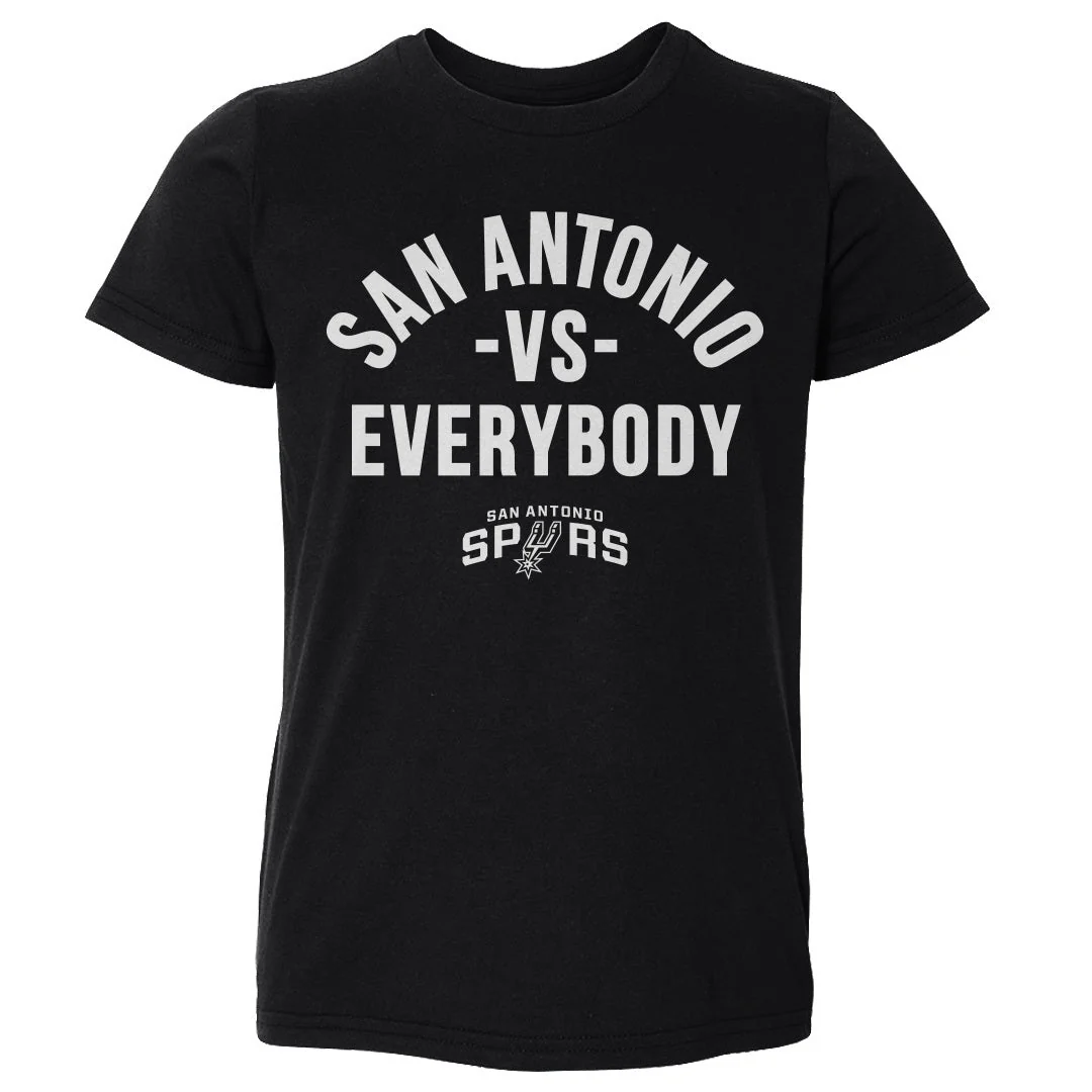 San Antonio Spurs Vs. Everybody WHT Kids T-Shirt